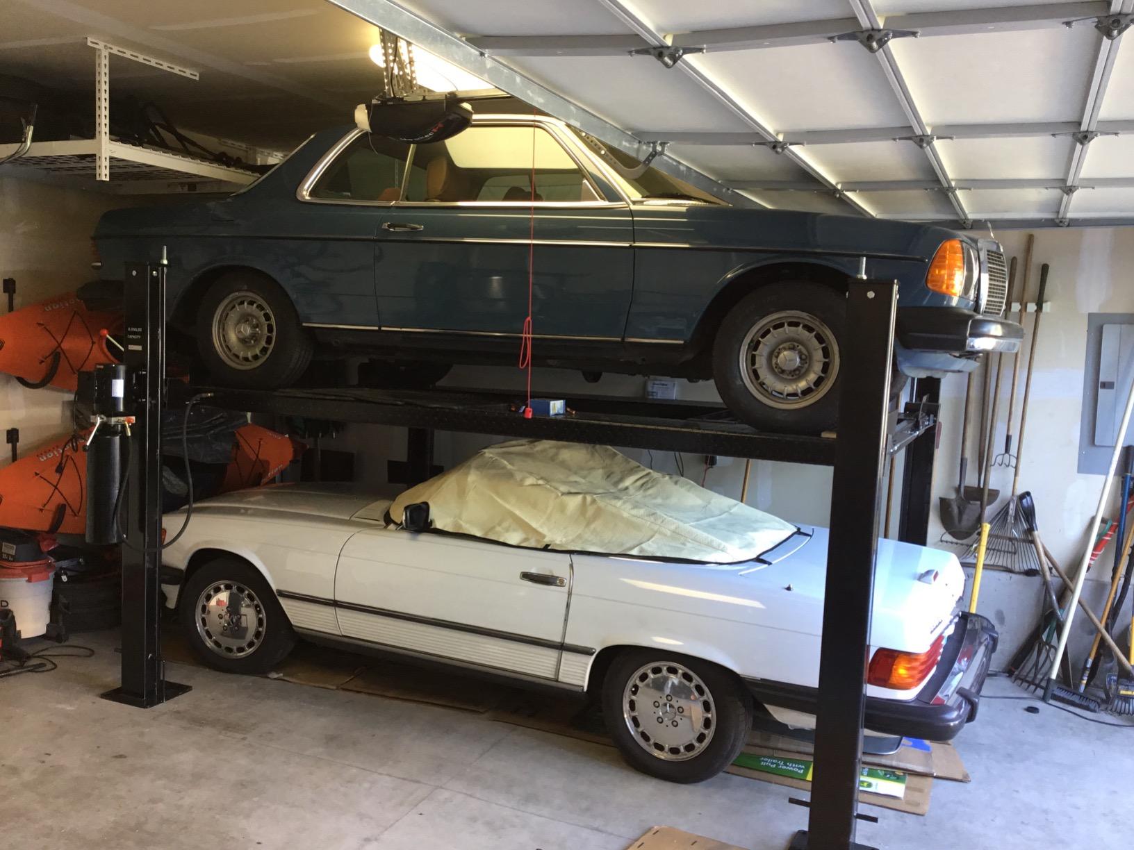 Triumph NSS-8SQ Classic Lift Shorter 8000lbs 4 Post Storage Service Car Auto Lift Truck Hoist customer photo 1