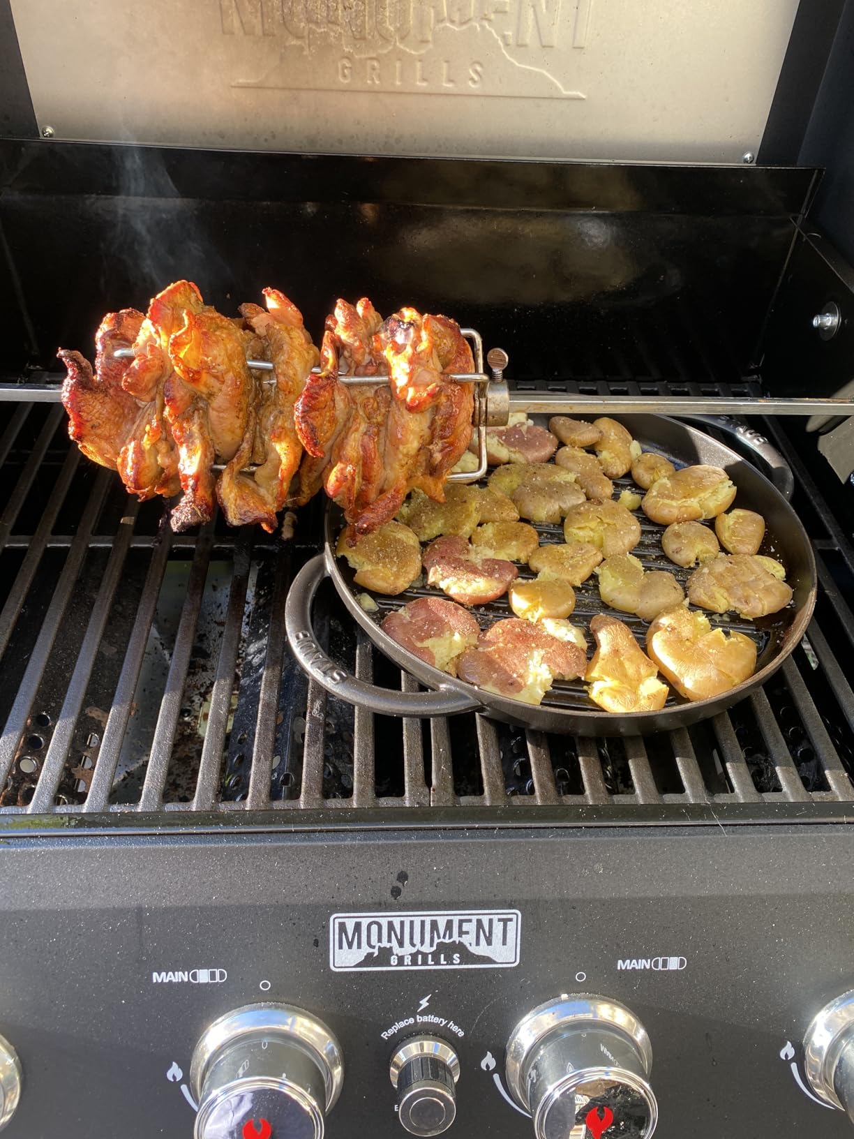 Monument Grills 97222 4-Burner Rotisserie Kit customer photo 1