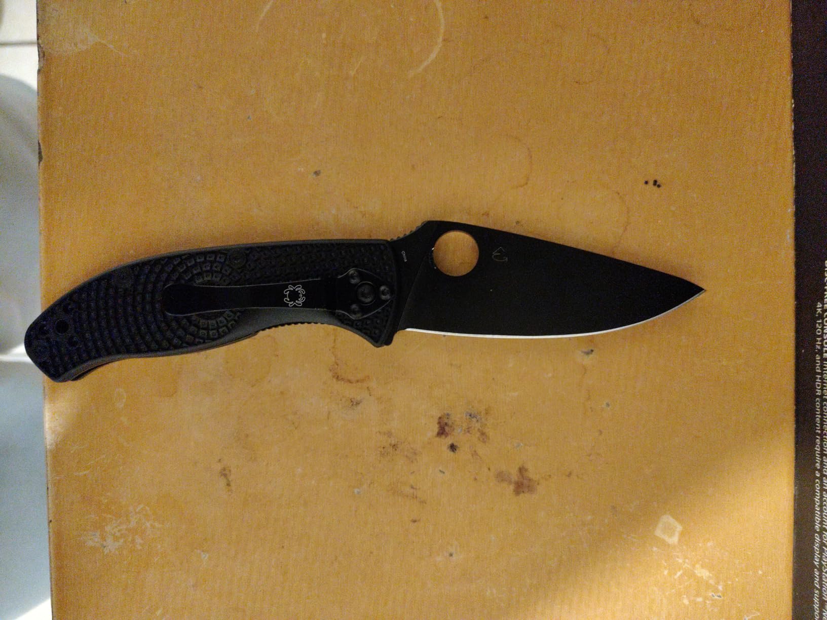 Spyderco Tenacious Lightweight Folding Pocket Knife, PlainEdge | 7.77