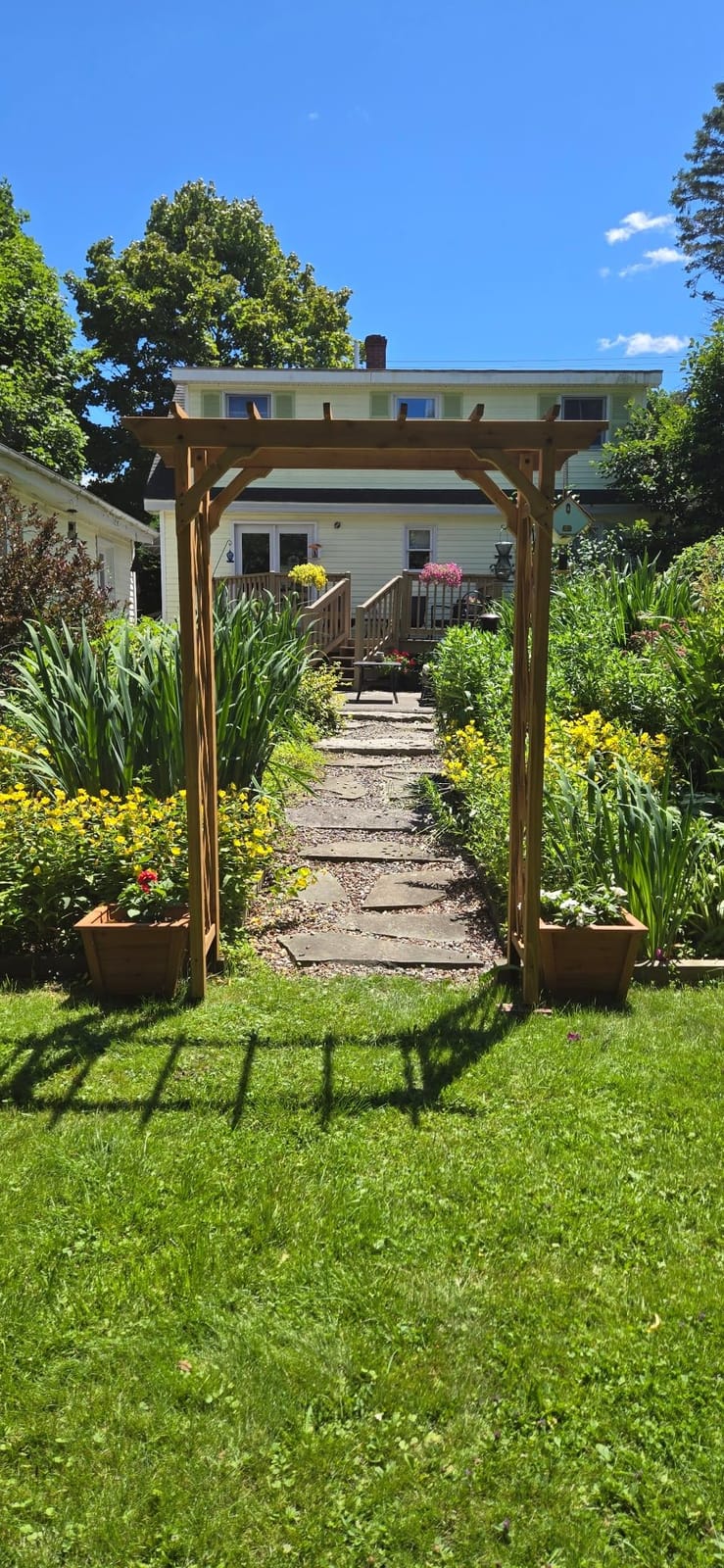 Vita Heartwood Cedar Wood Arbor – 55