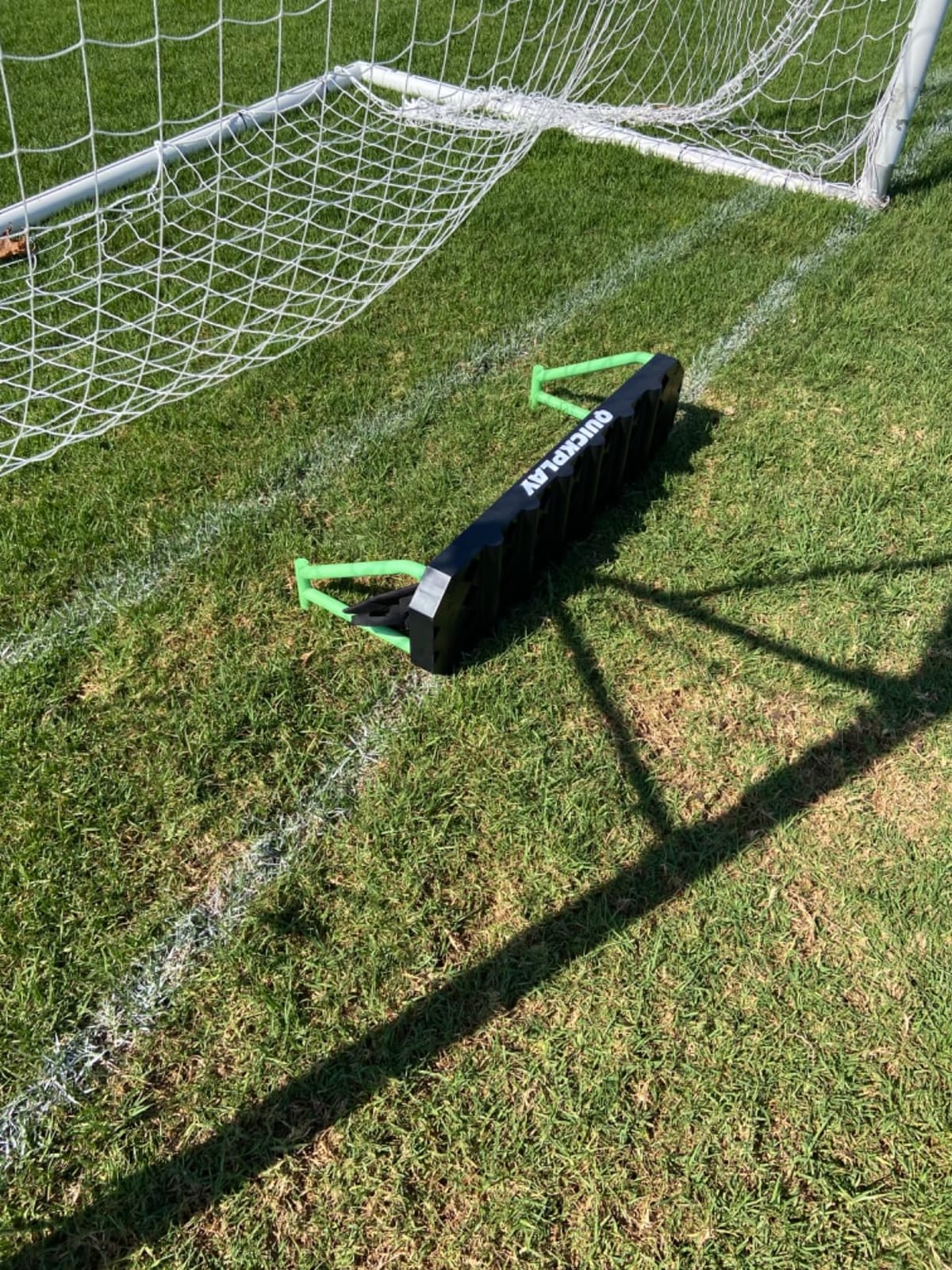 QUICKPLAY Replay Station Soccer Rebounder Board - 4-in-1 Passing Trainer | 4 rebound angles, Dual surface, Adjustable rebound, First touch & control customer photo 2