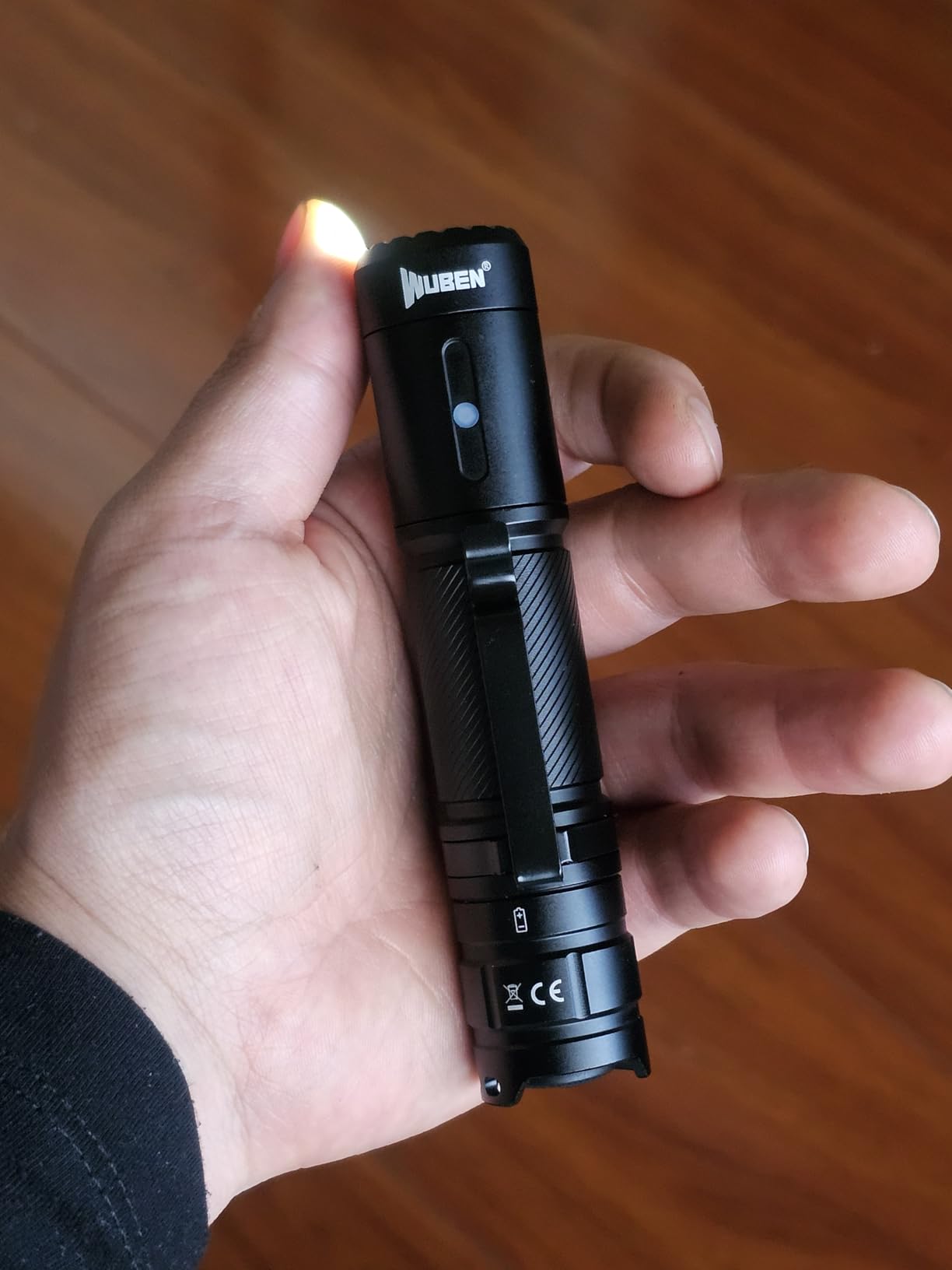 WUBEN C3 Flashlight 1200 High Lumens Rechargeable Flashlights 6 Modes Super Bright IP68 LED Tactical Flashlight for Camping, Home, Emergency, Rescue, Hunting, Inspection, Repair, Tool Gifts for Men customer photo 2