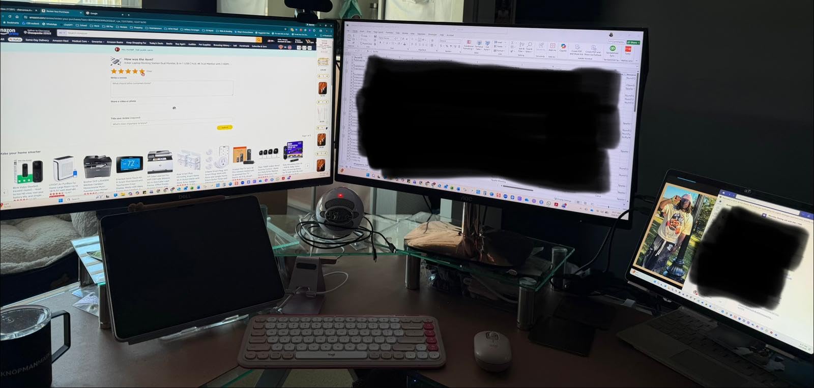 Anker Laptop Docking Station Dual Monitor, 8-in-1 USB C Hub with Dual 4K HDMI, Ethernet and 85W PD customer photo 2