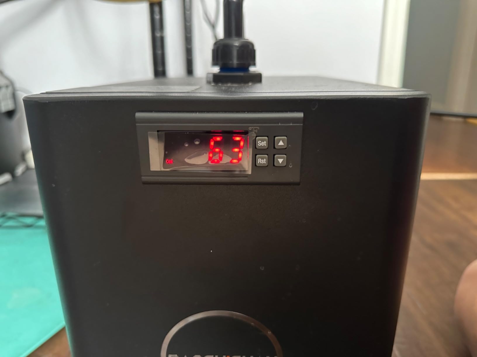 1/3 HP Aquarium Chiller Up to 79 Gal, Drops Down 8-15F 110V | Rapid Cooling, Ultra-Quiet Compressor, Complete Kit w/Pump & Hose, Ideal For Indoor Hydroponic, Axolotl and Coral Reef Tank customer photo 1