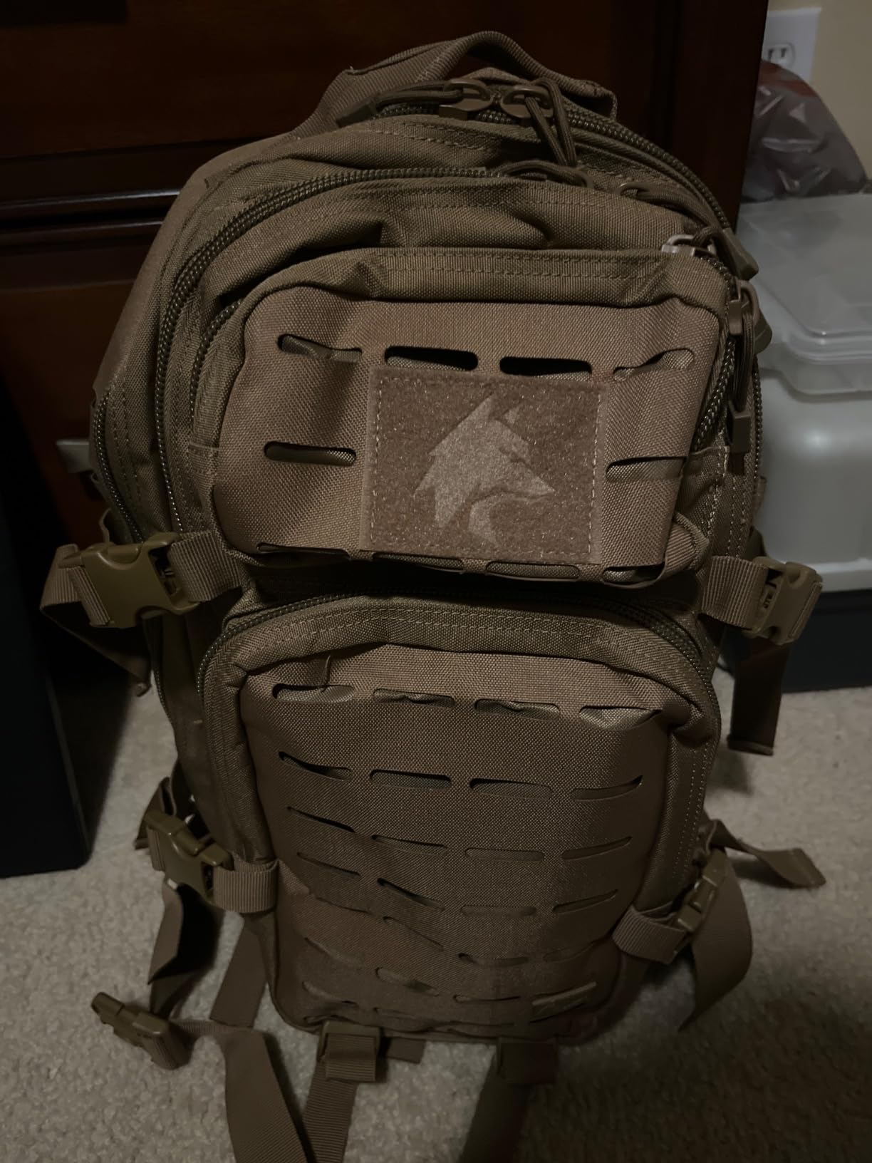 WOLF TACTICAL Molle Backpack Tactical Backpack Small Concealed Carry Backpack CCW Backpack Bug Out Bag 24L EDC Daypack customer photo 2