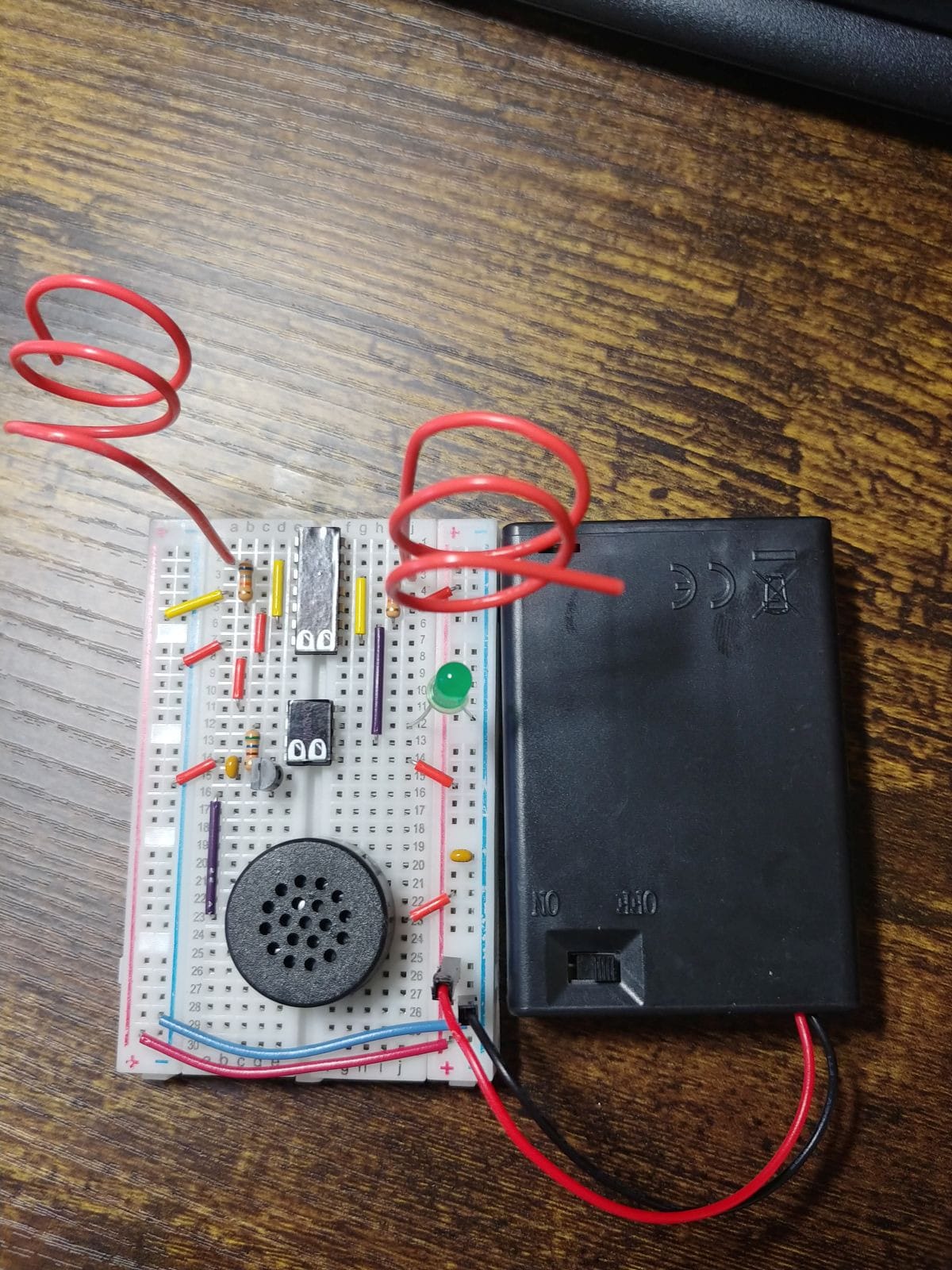 MicroKits Theremin Electronics Kit: Make Your Own Electric Field Instrument | Educational Electronic Music STEAM/STEM Kits for Kids or Grown Ups | No Tools Needed Easy to Build Breadboard Kit customer photo 2