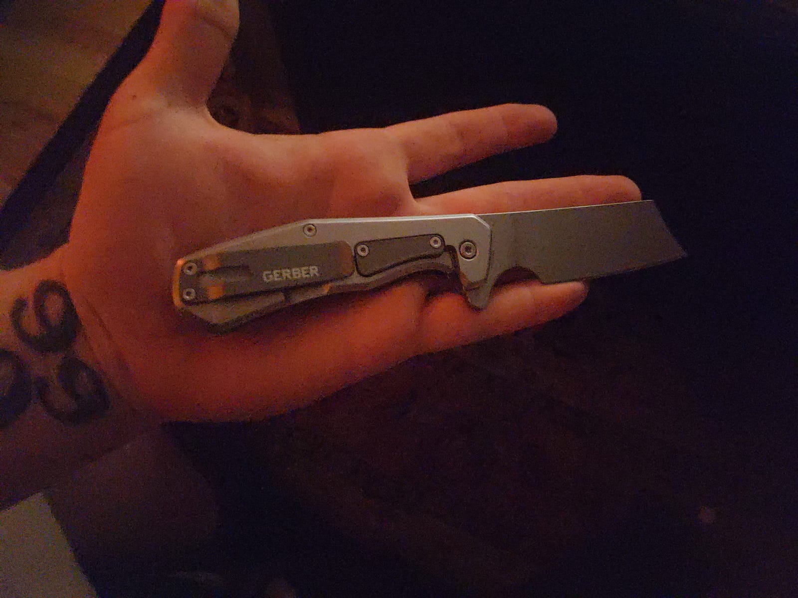 Gerber Asada EDC Folding Cleaver Pocket Knife, Hunting, Olive Micarta | Cleaver-style blade, lightweight EDC, hiking and survival ready, secure grip, compact folding design, everyday carry customer photo 1