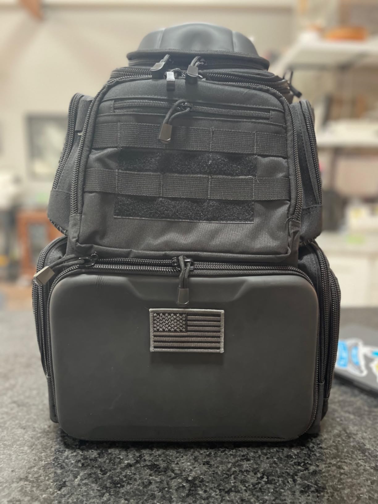 TIDEWE Tactical Range Backpack Bag for Gun and Ammo with Pistol Case customer photo 2