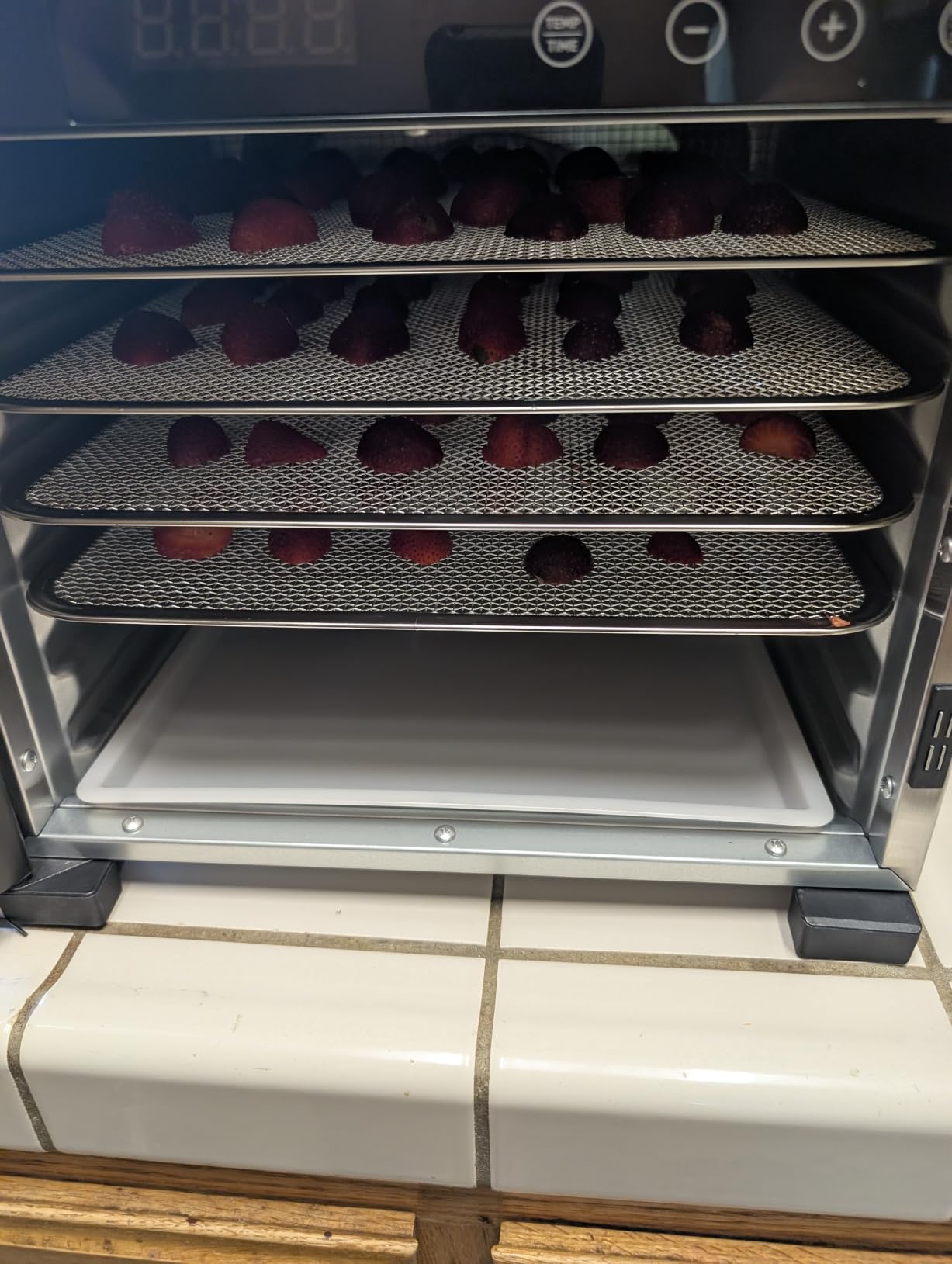 Cosori Premium Food Dehydrator, 6 Stainless Steel Trays with 6.5 ft² Drying Space | 95-165°F Precision Control, 600W Faster Drying, Horizontal Airflow, Quiet Operation under 48 dB, 48H Timer customer photo 2