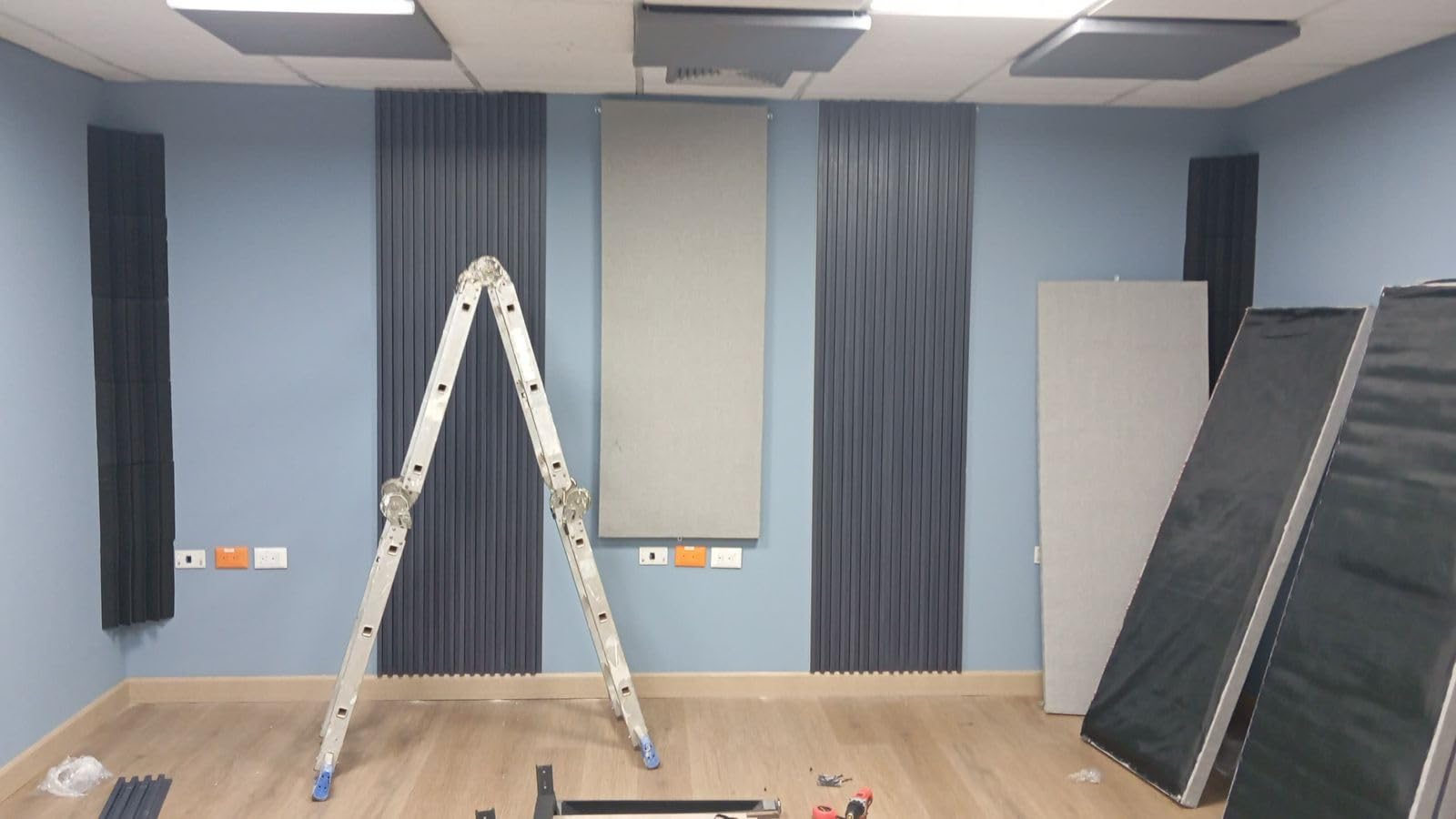 8 Pack - Bass Traps Acoustic Foam Corner, 8''x8''x12'' Black Bass Traps Corner Studio Foam, High Density and Fire-Proof Acoustic Panels Recording Studio Acoustical Treatments customer photo 1