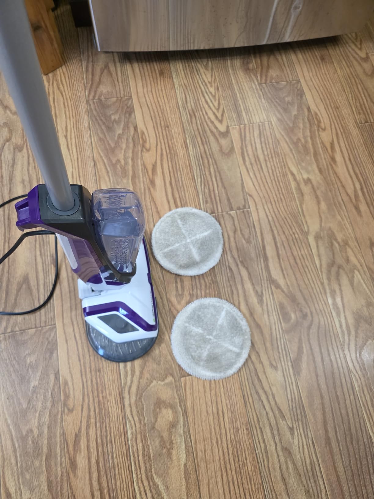 Bissell SpinWave Pet Hard Floor Corded Spin Mop, Electric Floor Cleaner with Washable Pads for Stain Removal on Sealed Hard Floors, 20399 customer photo 1