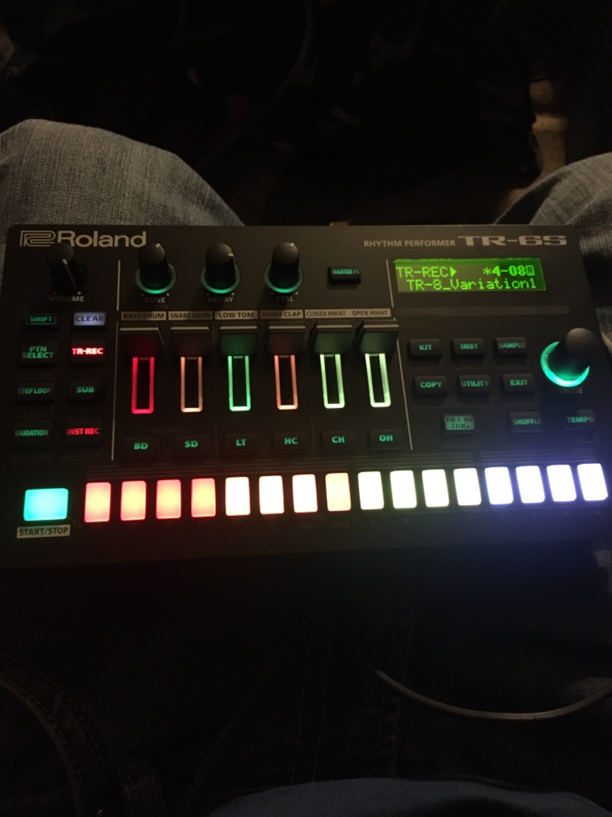 Roland TR-6S Rhythm Performer Compact Drum Machine with Six Tracks customer photo 1