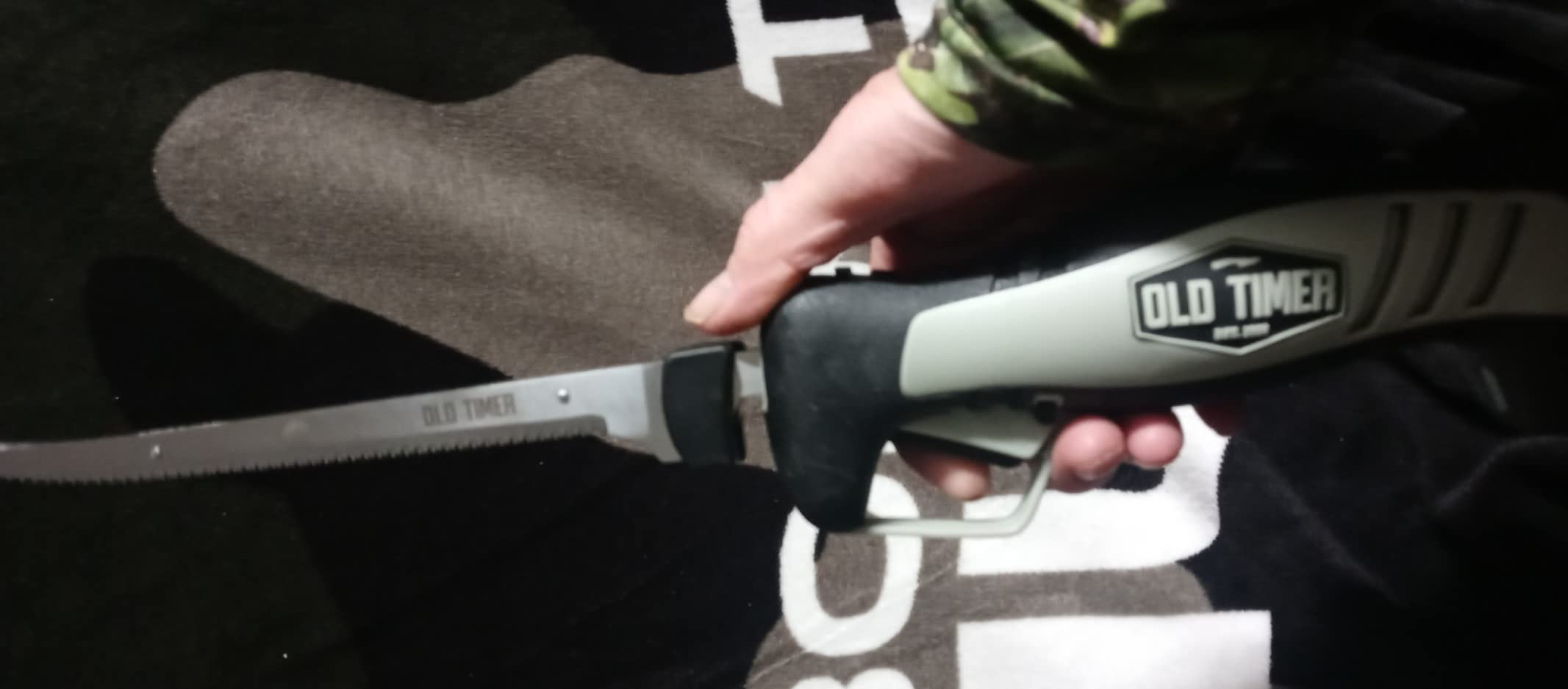 Old Timer Electric Fillet Knife with Rechargeable Battery, 8