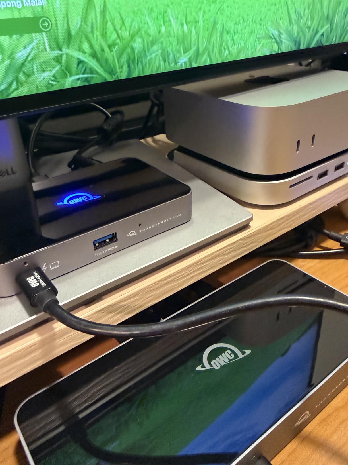 OWC Thunderbolt HUB with 4 X Thunderbolt 4 and 1 X USB-A customer photo 2