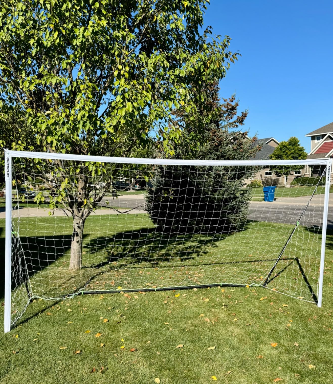 QuickPlay Kickster Elite Ultra Portable Soccer Goals - Turf & Indoor | Sets up in 90 sec, Weighted, all-surface, Weatherproof & durable, Packs into carry bag, Club & team practice, Builds skills customer photo 2