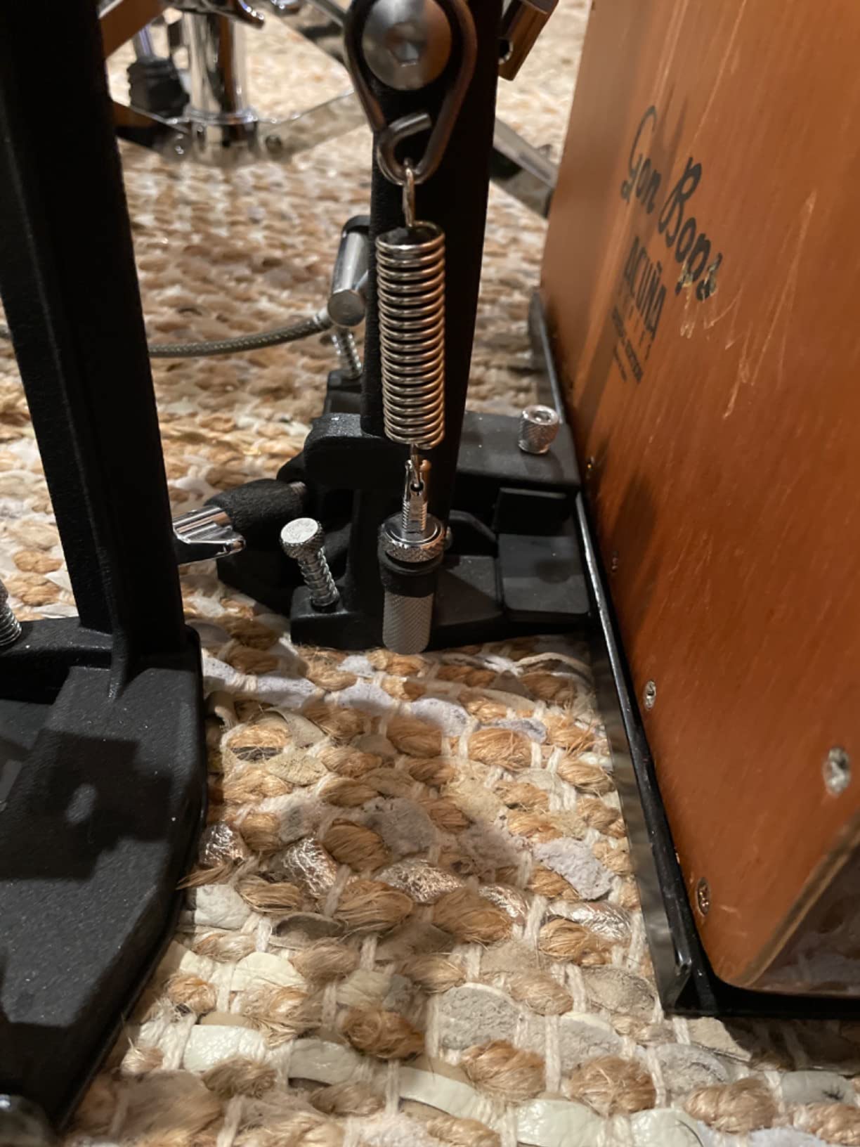 Latin Percussion LP 1501 Cajon Pedals (LP1501), Black customer photo 2