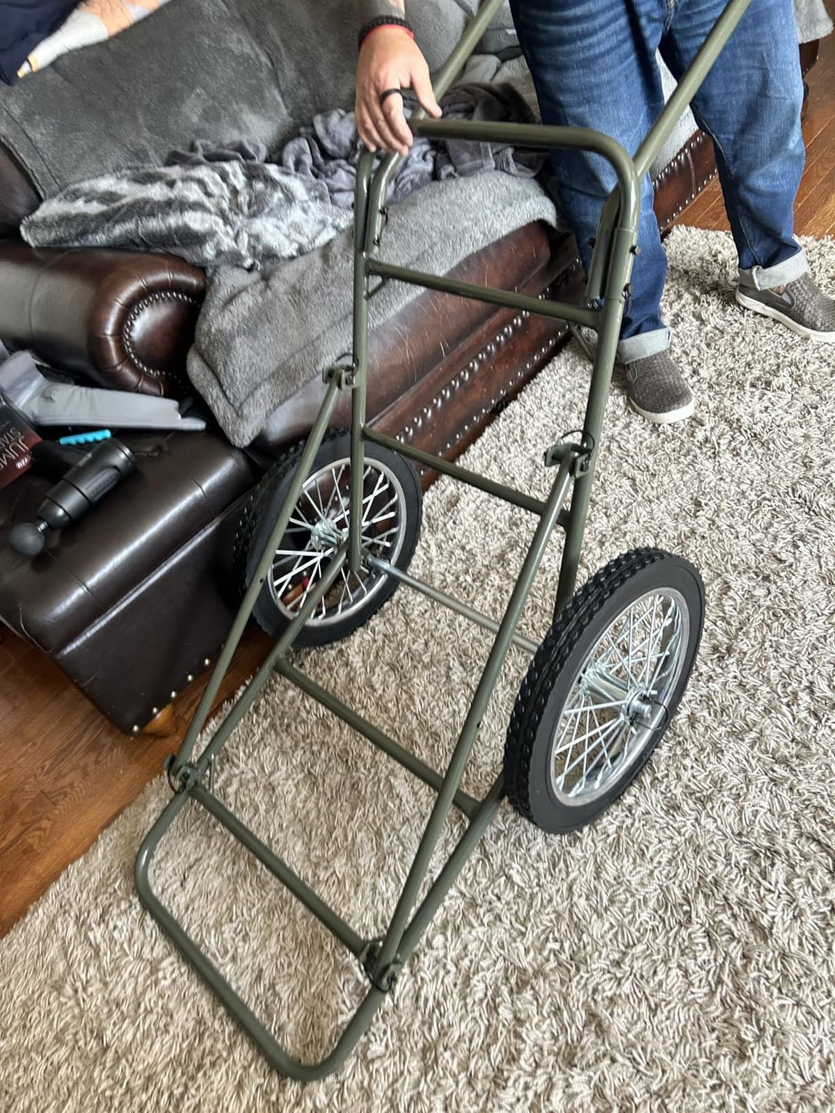Kill Shot Deer Hunting Folding Game Cart 500 lb Capacity, 16