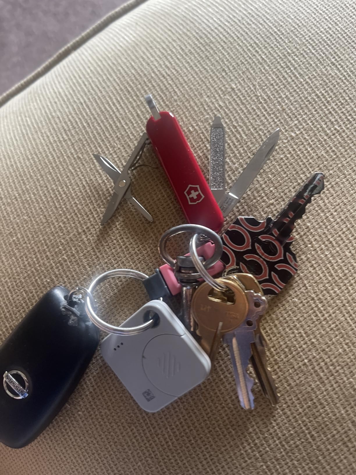 Victorinox Classic SD Swiss Army Knife, Compact, 7 Functions, Swiss Made Pocket Knife with Small Blade, Screwdriver and Key Ring - Style Icon (Red) customer photo 1