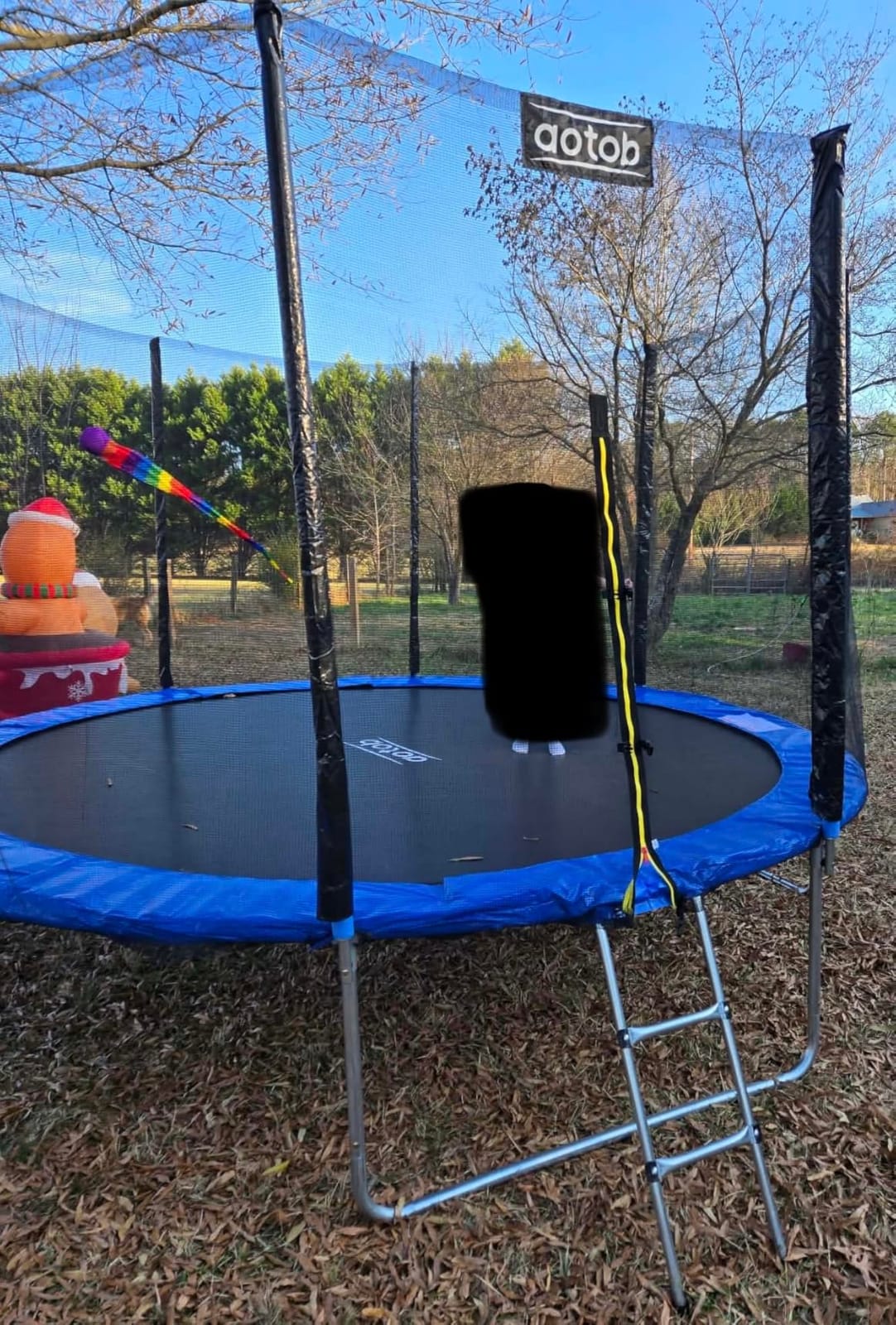 AOTOB Trampoline with Safety Net for Kids Outdoor 8FT-15FT ASTM 400LBS customer photo 2