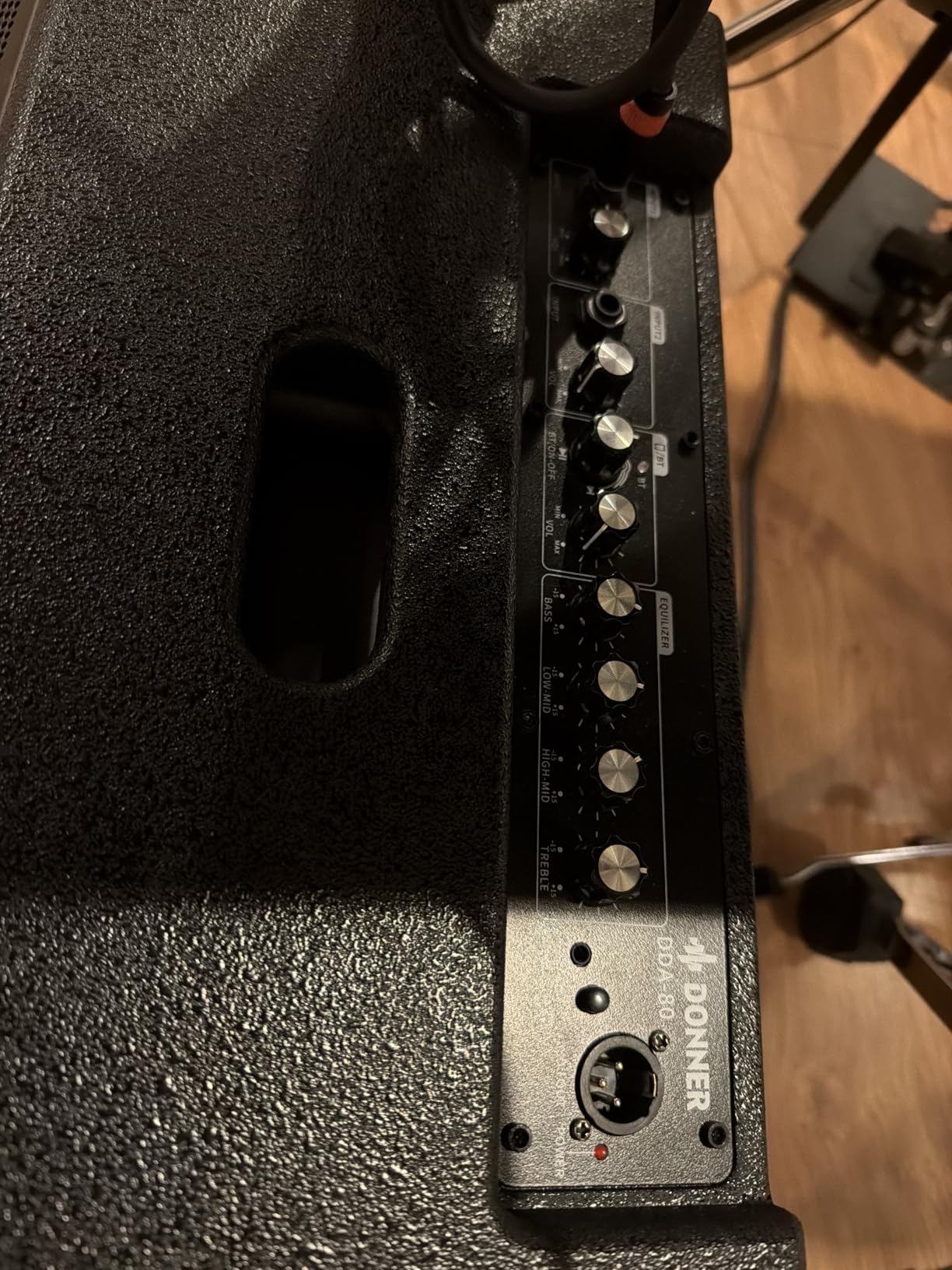 Donner Electric Drum AMP, 80-Watt Wireless Electronic Drum Amplifier Professional DDA-80 (Keyboard Compatible) customer photo 2