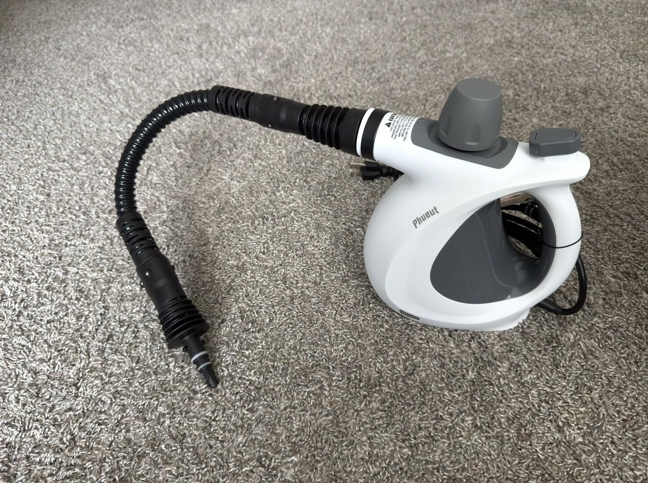 Phueut Pressurized Handheld Multi-Surface Natural Steam Cleaner with 12 pcs Accessories customer photo 2