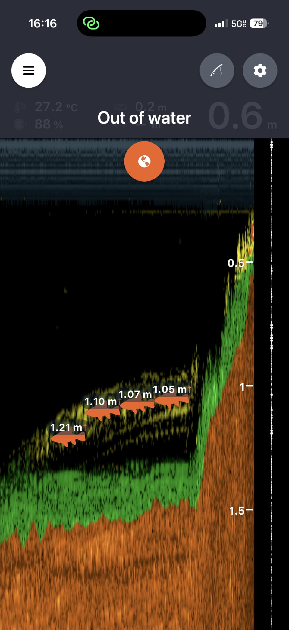 Deeper PRO+ 2 Sonar Fish Finder - Portable Fish Finder and Depth Finder For Kayaks, Boats and Ice Fishing with GPS Enabled | Castable Deeper Fish Finder with FREE User Friendly App customer photo 2
