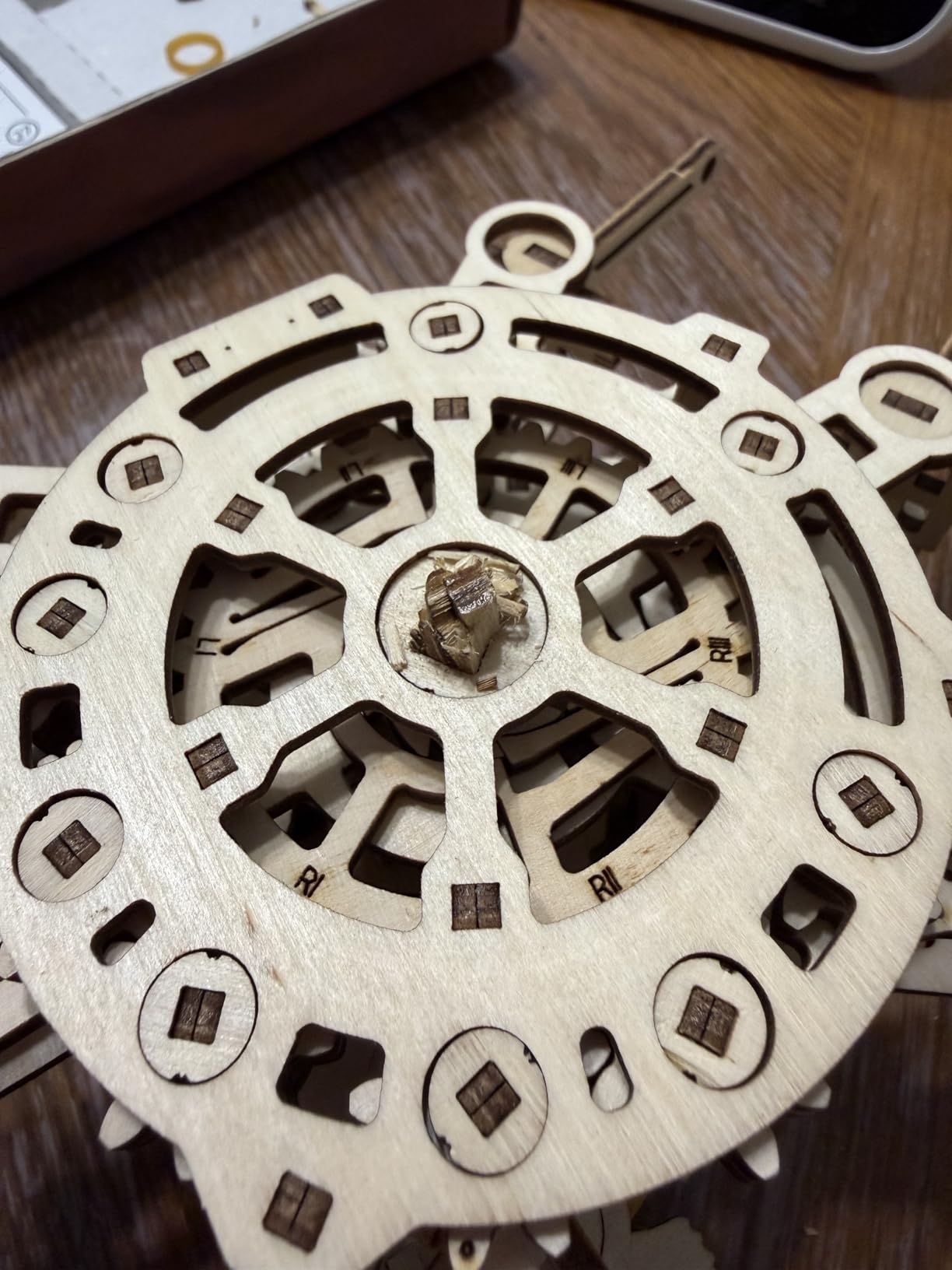 UGEARS Hexapod Explorer 3D Puzzle - Walking Robot Wooden Model Kits for Adults to Build - Self-Propelled 6-Legged Mechanical Crawler Craft Kit - 3D Wooden Puzzles for Adults customer photo 2