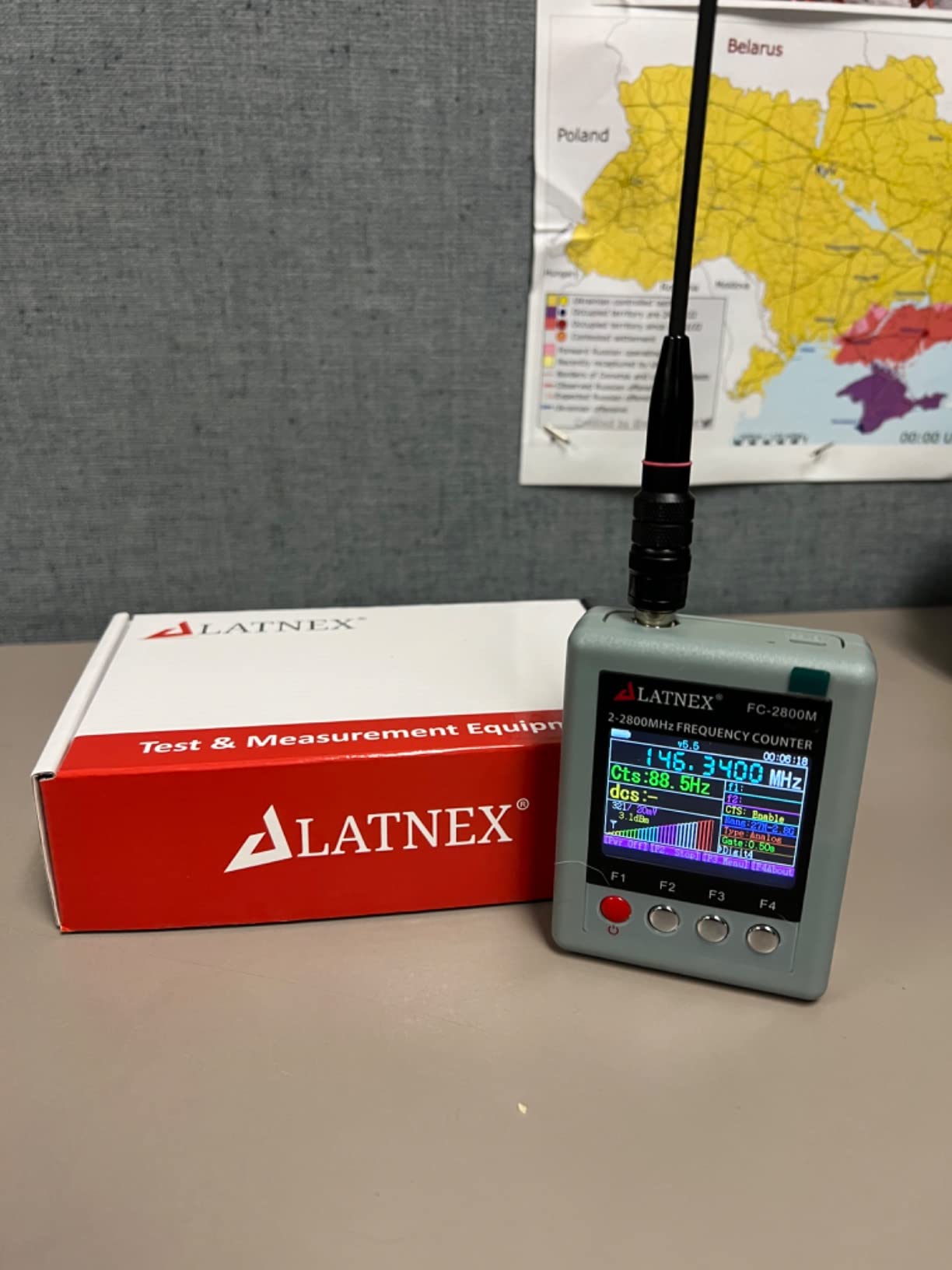 FC-2800M Frequency Counter for Ham Radio CB customer photo 1