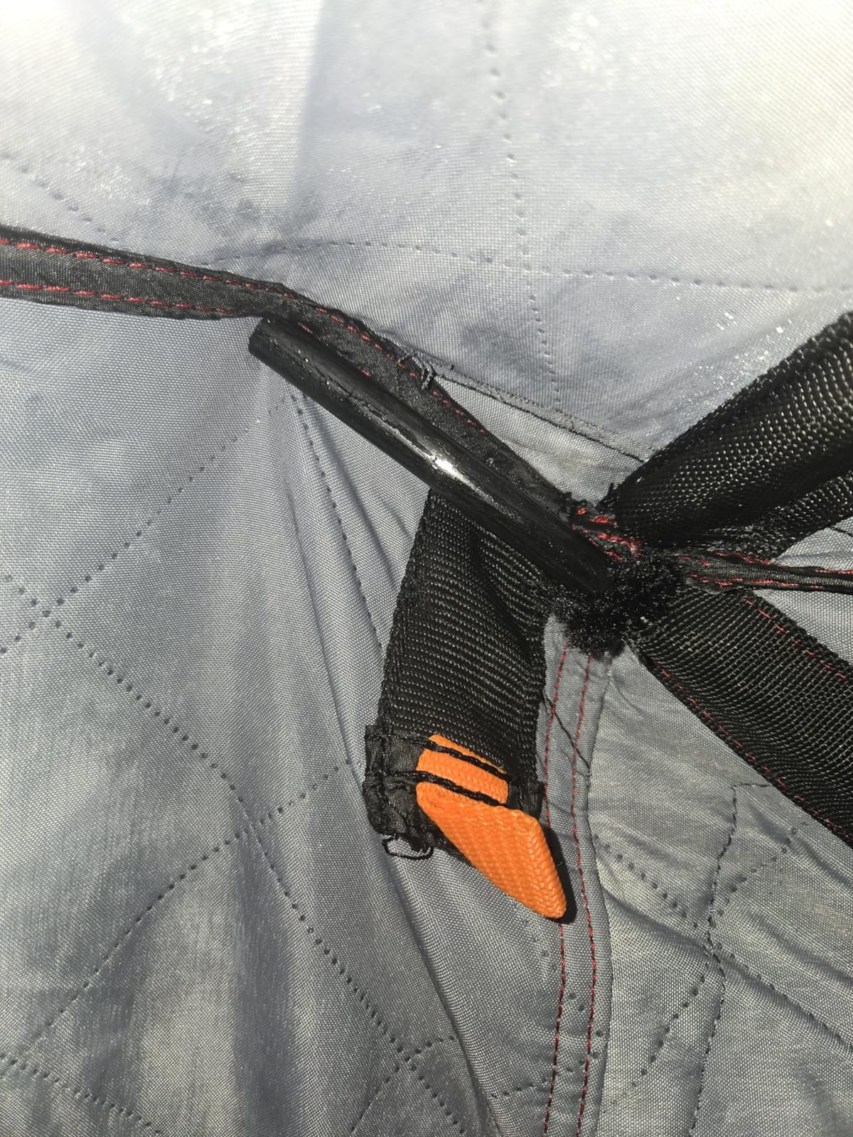 Eskimo Outbreak Portable Pop-Up Ice Fishing Shelter, Stormshield Insulated Fabric, No Trip Door, Durable Hub Design, Deluxe Tie Downs customer photo 1