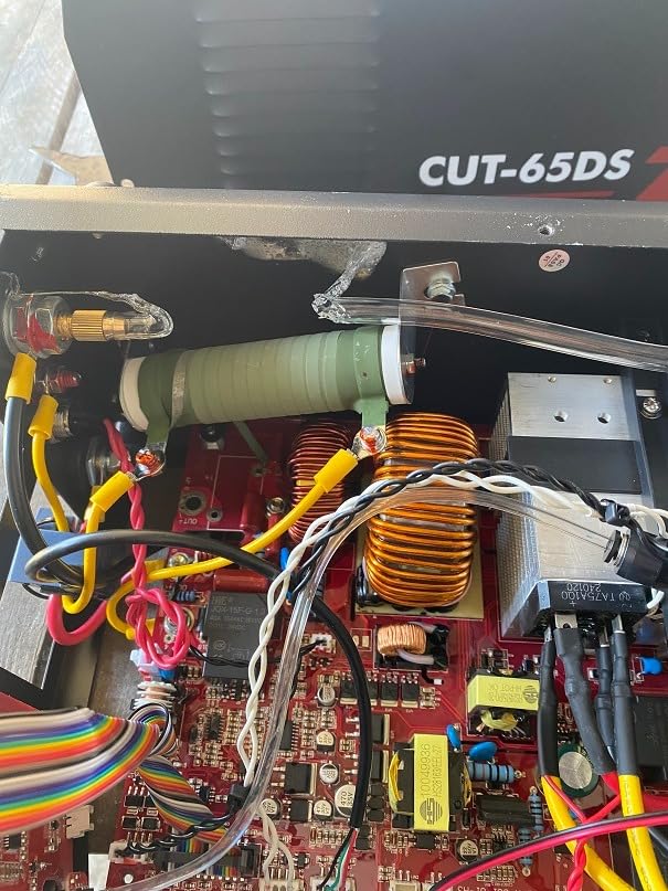 YESWELDER 60A Non-HF Plasma Cutter, Non-Torch Pilot Arc, 110/220V | Large Digital Display, Built-In Rear Air Filter, IPT40 Torch, ETL Certified, IP21 Rating, Overload and Overheat Protection customer photo 1