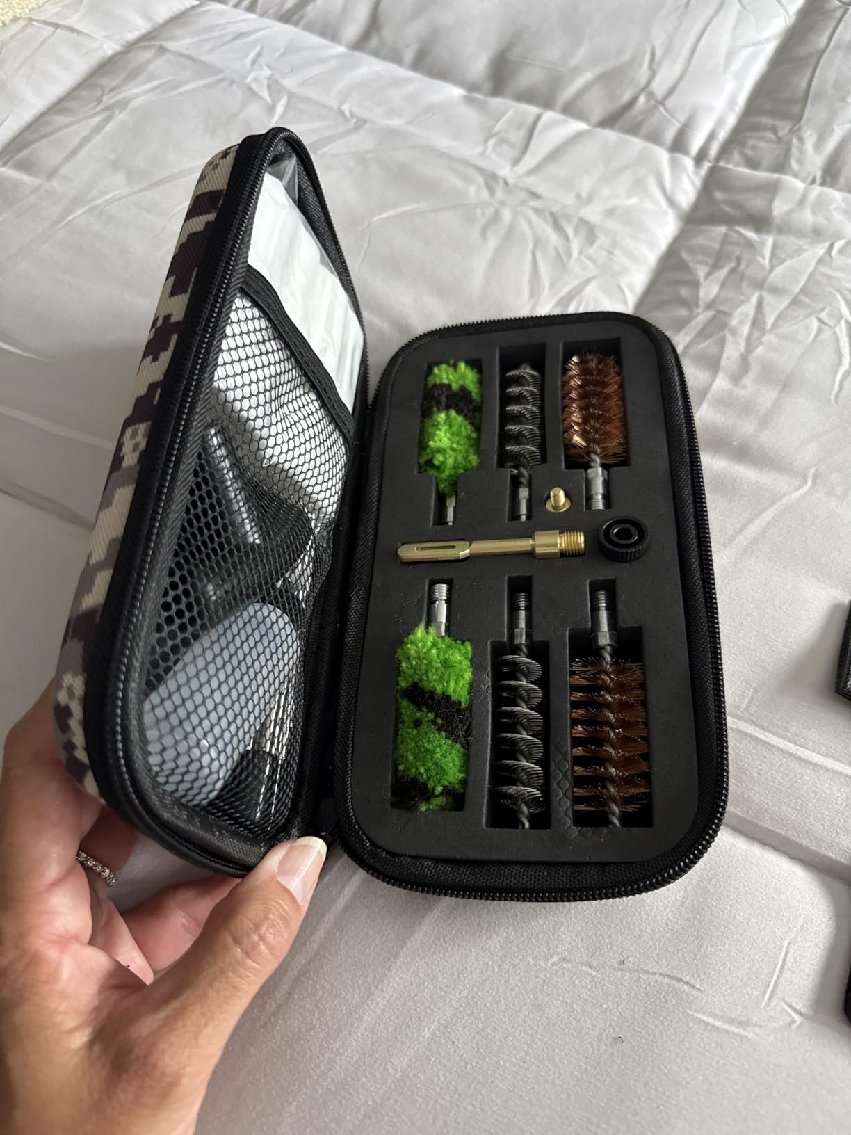 Shotgun Cleaning Kit 12 Gauge, Provided Double The Consumables, 30 Inch Stainless Steel Cleaning Rod (8-32 Thread) with Adaptor customer photo 1