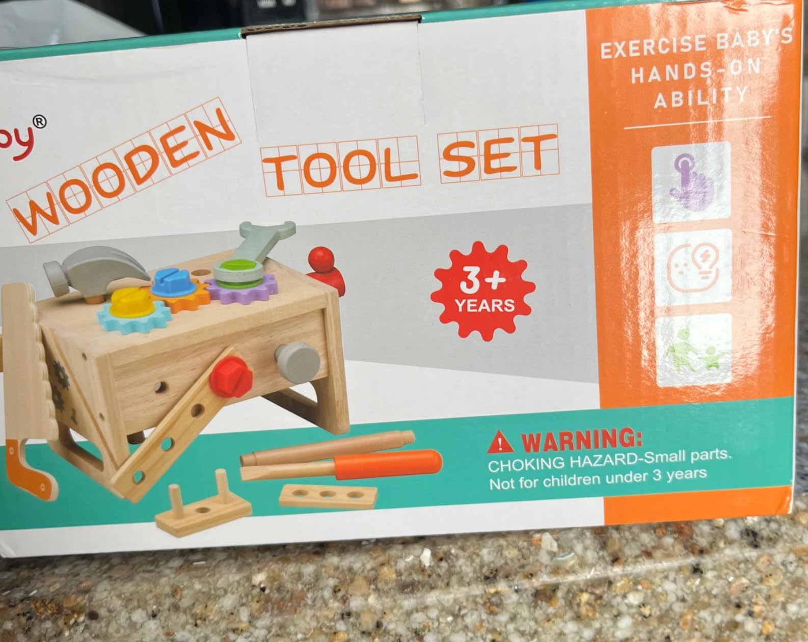Wooden Tool Set for Kids 3 4 5 Year Old, 29Pcs Educational STEM Toys Toddler Montessori Toys for 3 Year Old Construction Preschool Learning Activities Gifts for Boys Girls Age 3-4 customer photo 2