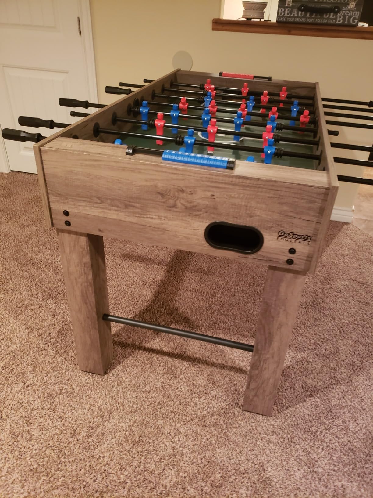 GoSports 54 Inch Full Size Foosball Table for Adults - Perfect for Home, Office or Game Room - Choose Color customer photo 1