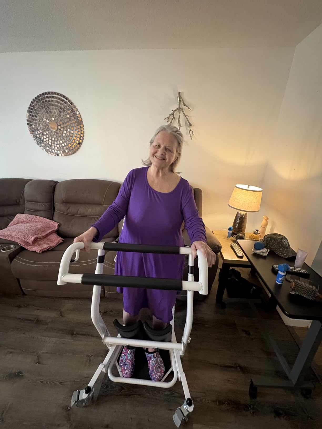 Vive Sit to Stand Lift & Transfer Sling - Elderly Stand Assist Transport customer photo 1