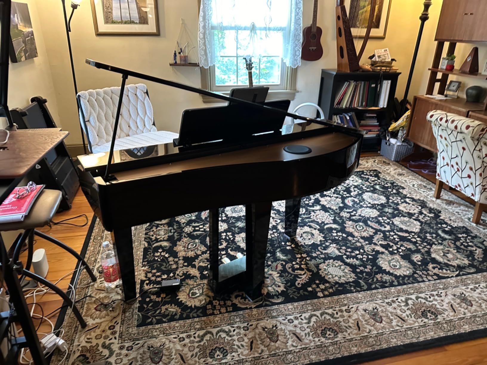Roland GP-3 Digital Piano | Low-Profile Grand Piano with a Space-Saving Footprint | Premium Roland Piano Technologies | Authentic Tone and Touch | Immersive Sound | Onboard Bluetooth® & More customer photo 1