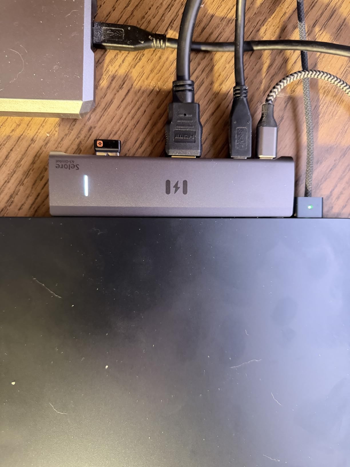 Selore USB C Docking Station Dual Monitor, Dual 4K@60Hz HDMI, PD Charging, SD/microSD, USB-A and USB-C Ports customer photo 1
