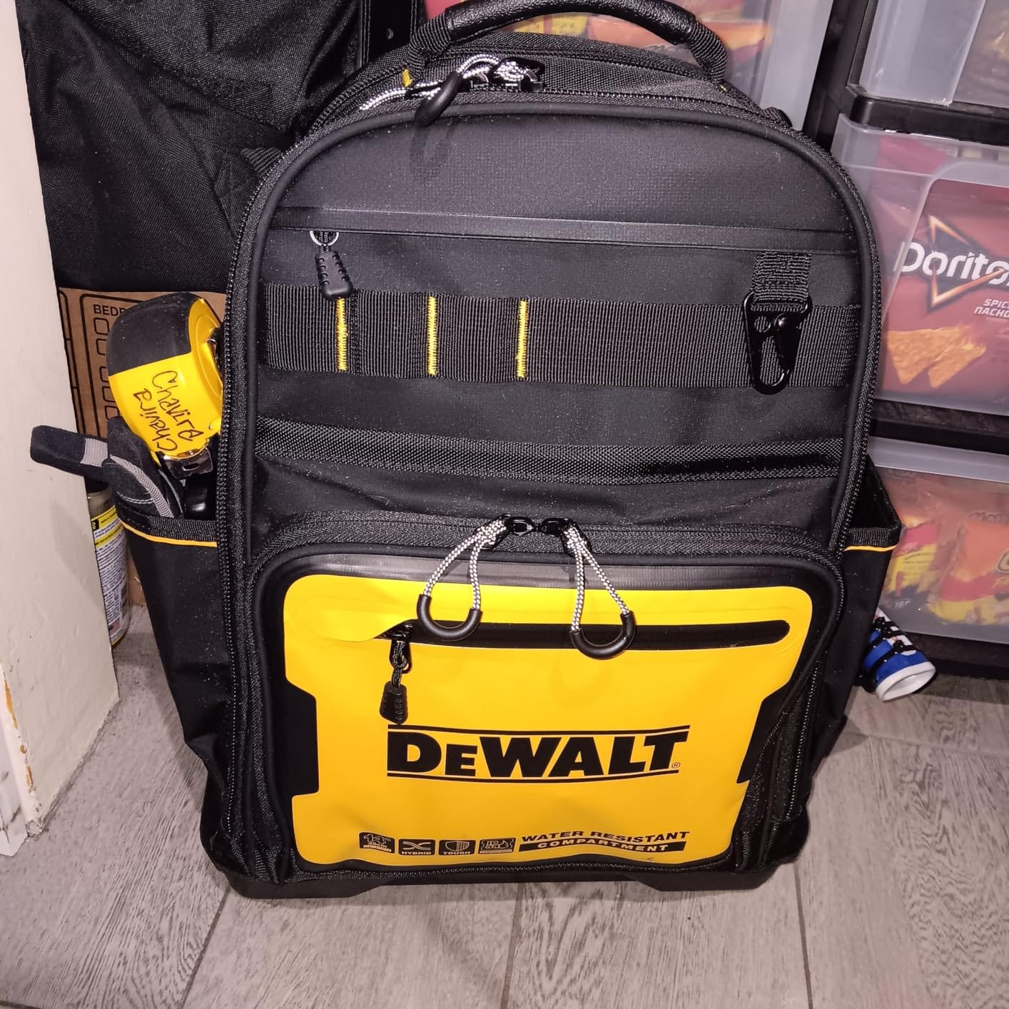 DEWALT Tool Backpack, Tool Storage and Organization, Durable and Water Resistant (DWST560102) customer photo 2