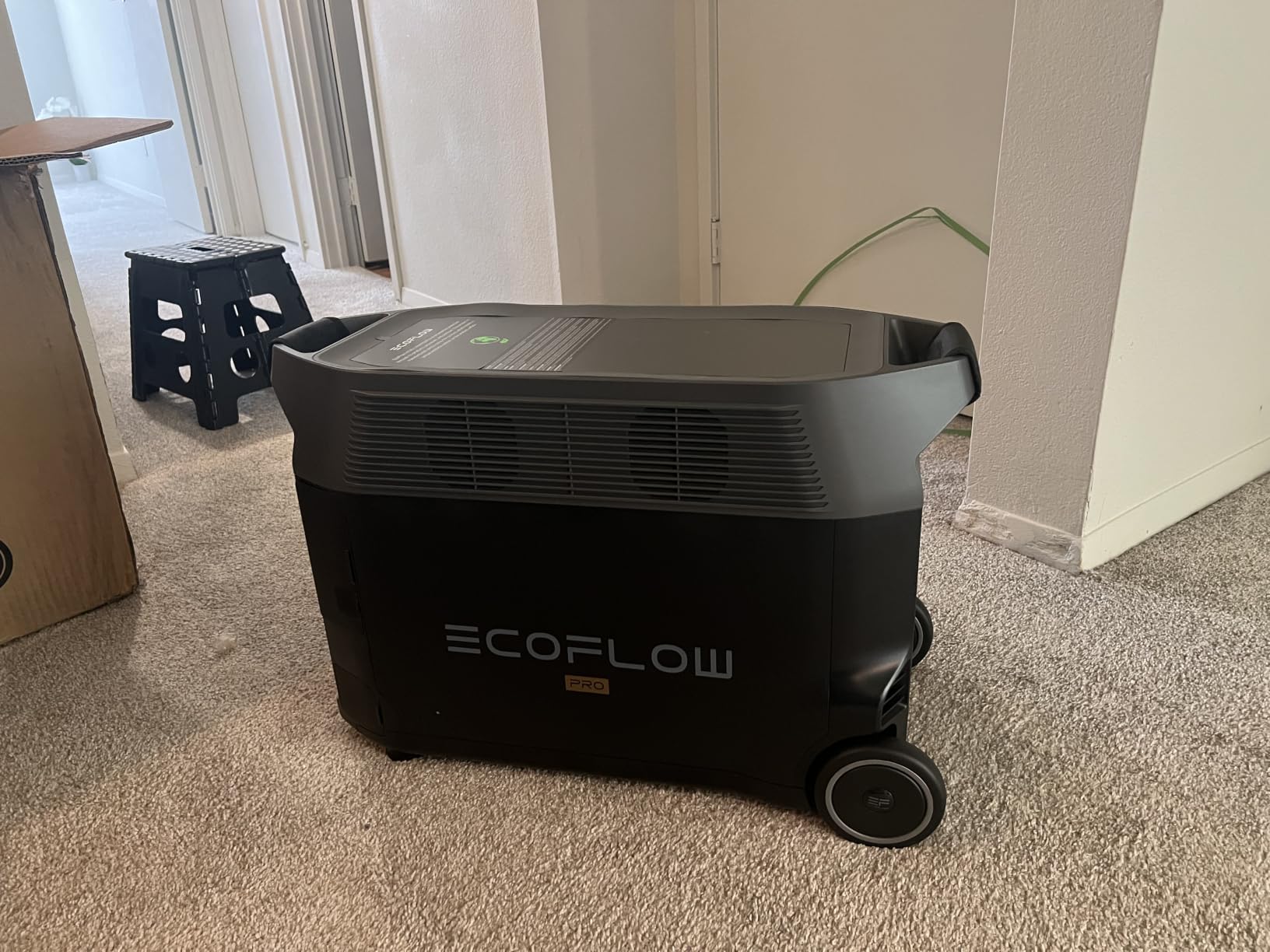 EF ECOFLOW Portable Power Station 3600Wh DELTA Pro, 120V 3600W AC Output | 2.7H Fast Charge, Expandable up to 25kWh, Solar Generator for Home Use customer photo 2