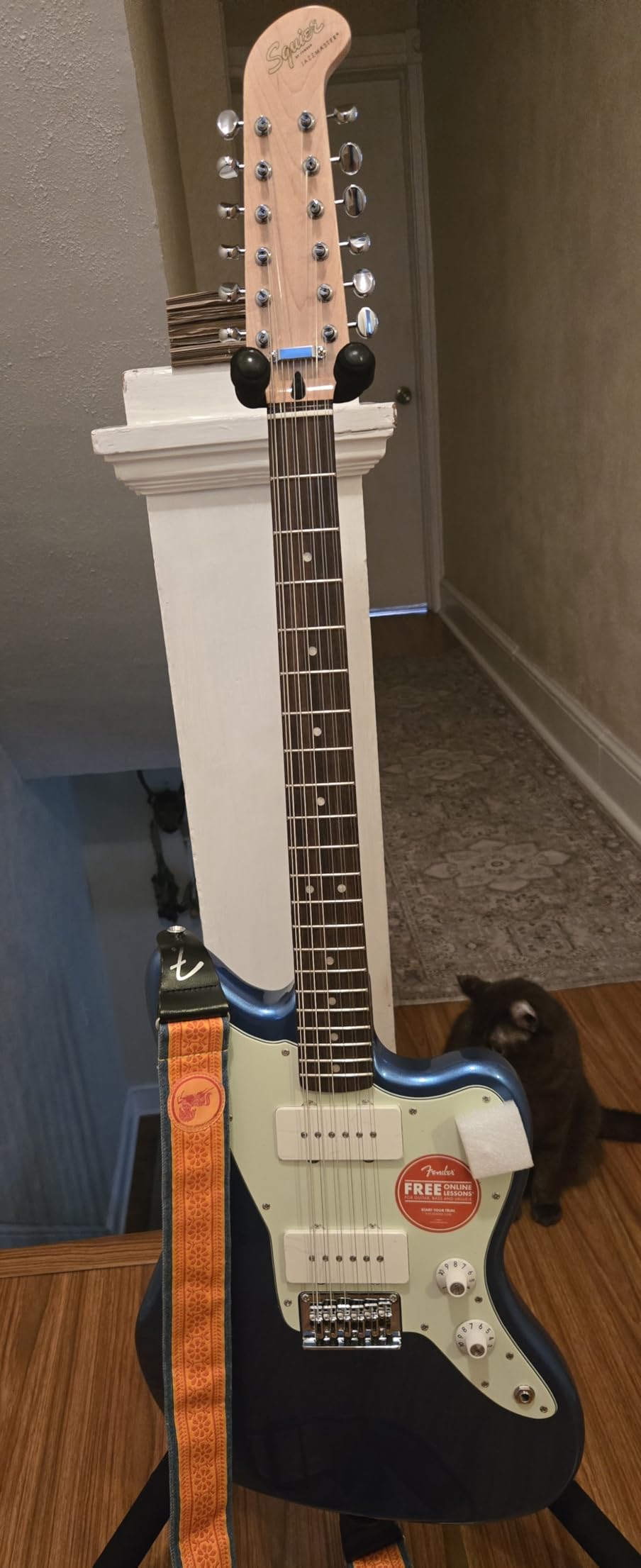Fender Paranormal Jazzmaster XII 12-String Electric Guitar - Lake Placid Blue customer photo 1