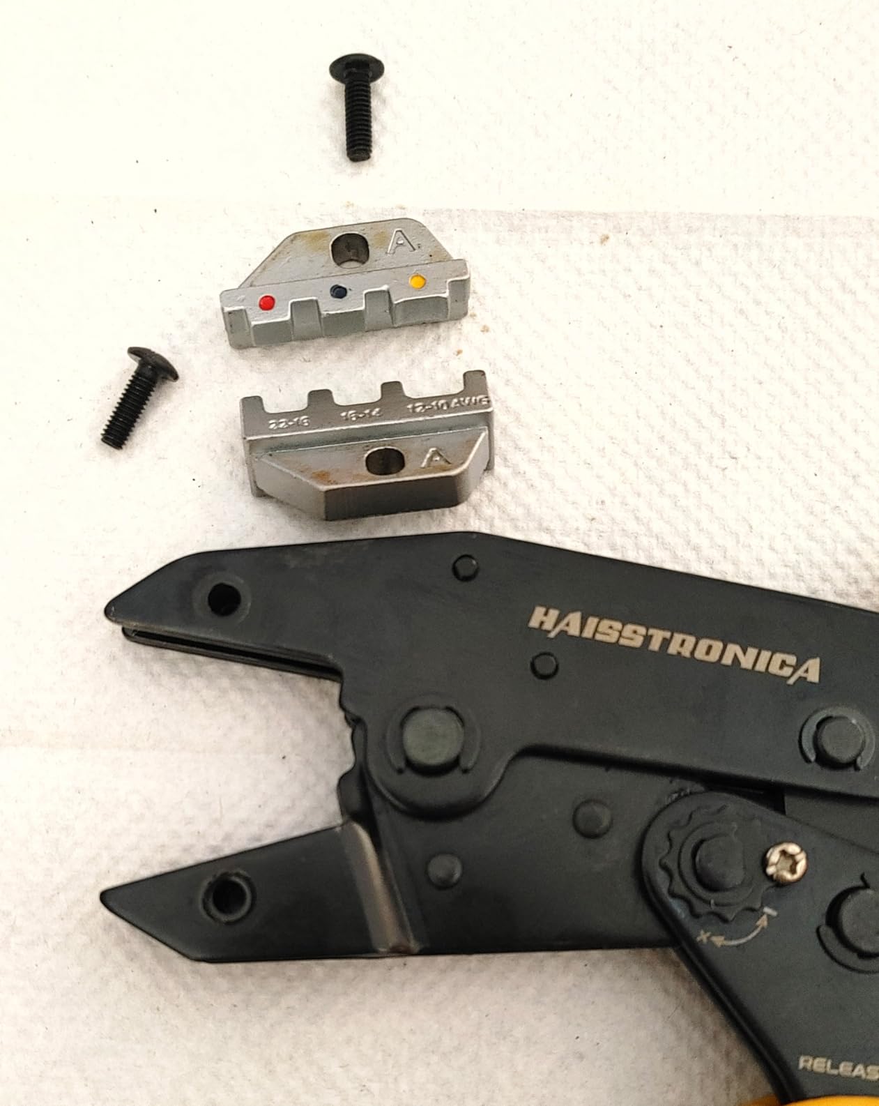 haisstronica Wire Stripper and Crimper Set, AWG 26-10 for Heat Shrink | 3 in 1 Wire Stripper for AWG 24-10, Ratchet, Separate Gauge Controls, Adjustable Pressure, Quick Release, Automotive Work customer photo 2