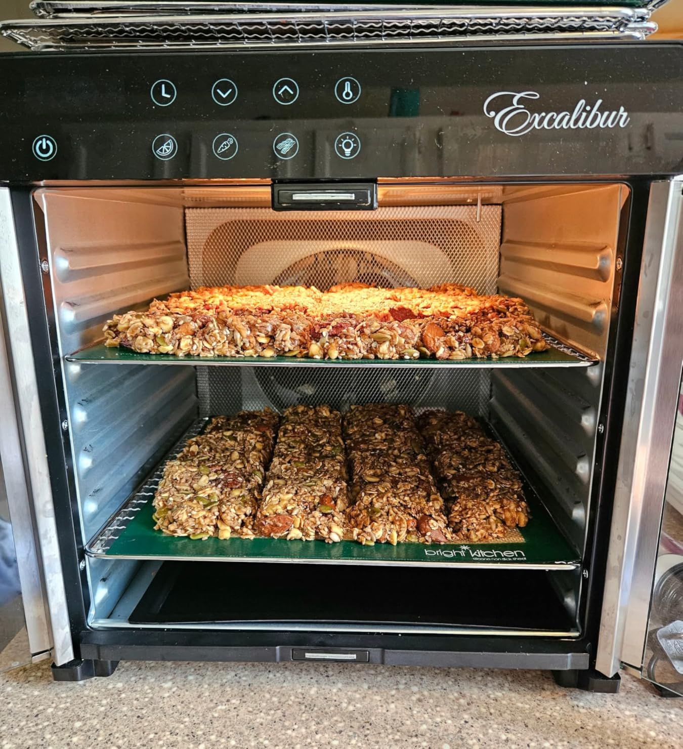 Excalibur 10 Tray Select Digital Dehydrator, in Stainless Steel (DH10SCSS13) customer photo 1