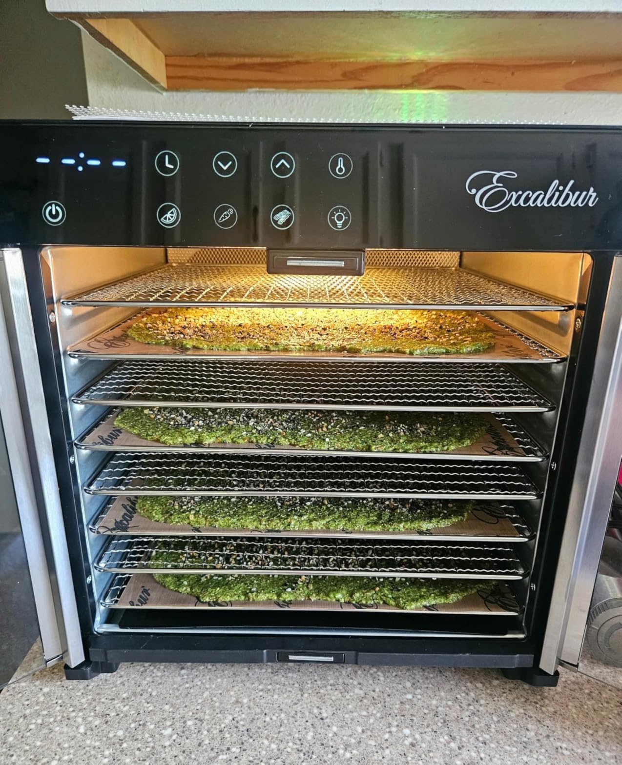 Excalibur 10 Tray Select Digital Dehydrator, in Stainless Steel (DH10SCSS13) customer photo 2