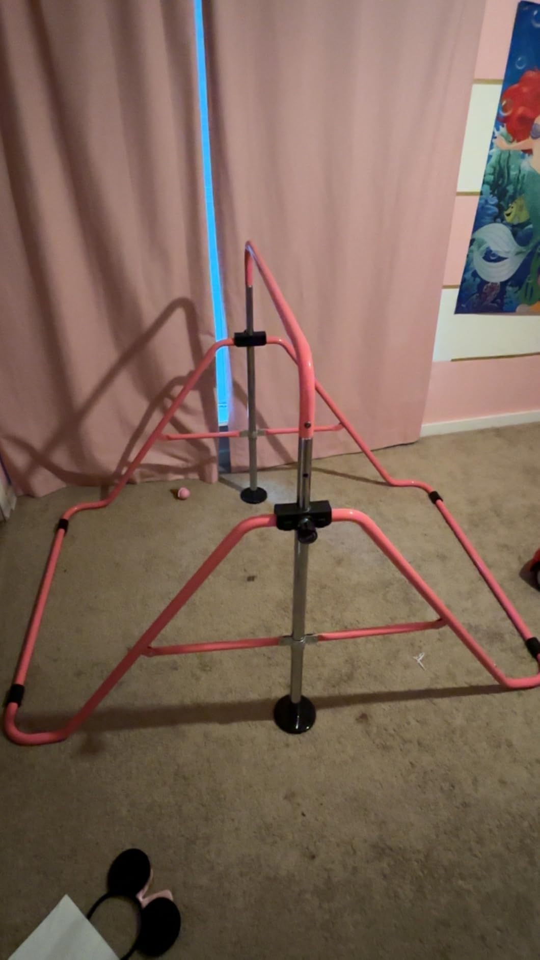 Fitvids Gymnastics Bar for Kids Height Adjustable Horizontal Kip Bar Folding Gymnastics Junior Training Bar customer photo 1