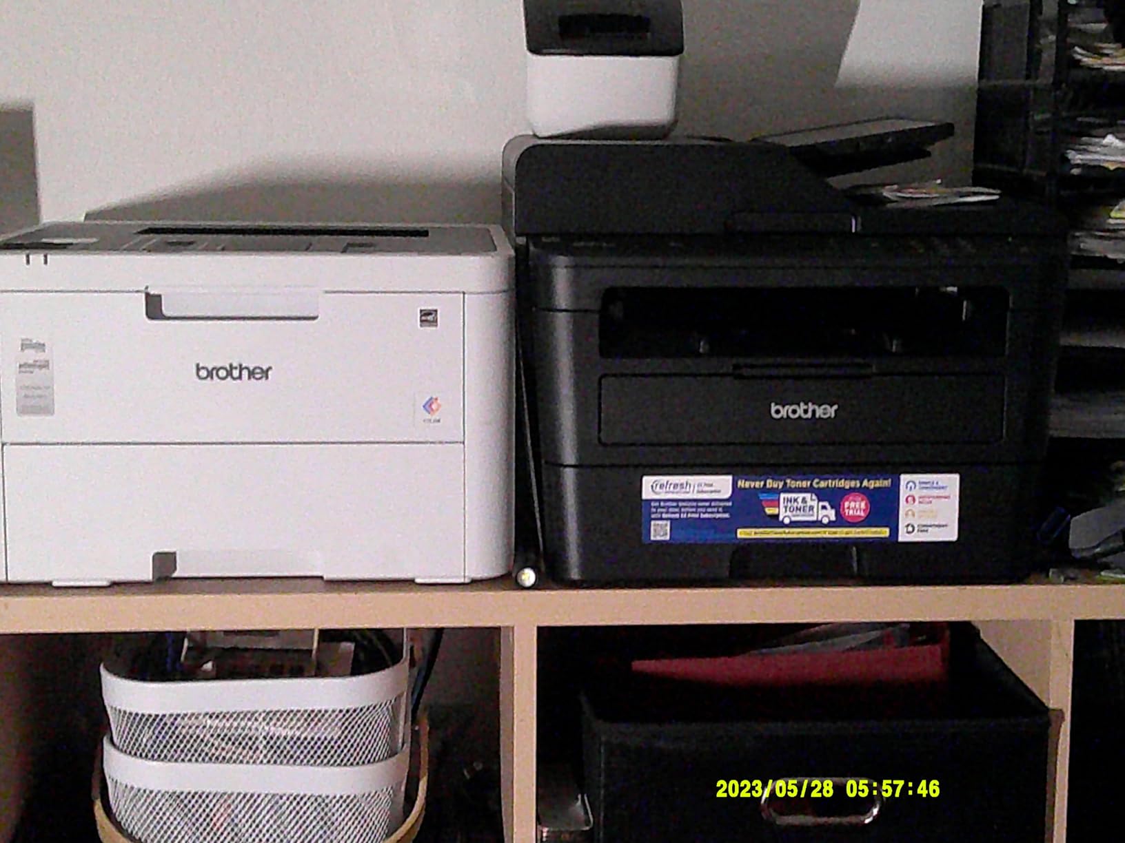 Brother Color Laser Printer with Wireless Printing, Fast 19 PPM Output, Duplex Feature, Mobile Device Compatible, 250-Sheet Paper Tray (HL-L3220CDW) customer photo 1