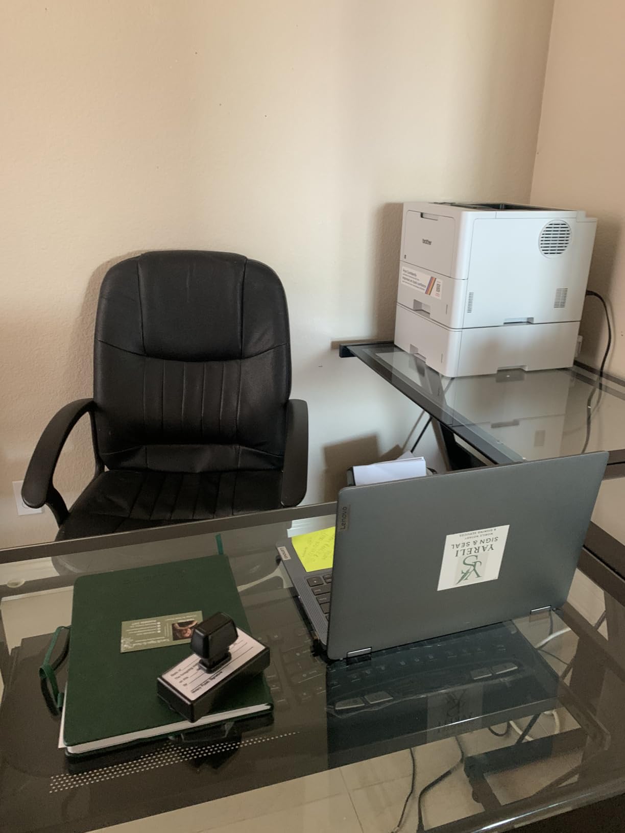 Brother Professional Monochrome Laser Printer with High-Speed 50 ppm Output, Advanced Security Features, and Wireless Networking (HLL6210DW) customer photo 1