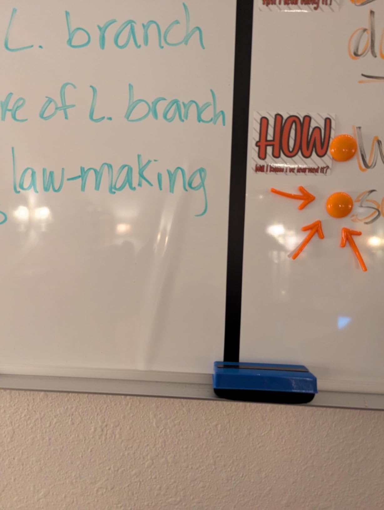 3' x 2' Magnetic Whiteboard Large Dry Erase White Board 36