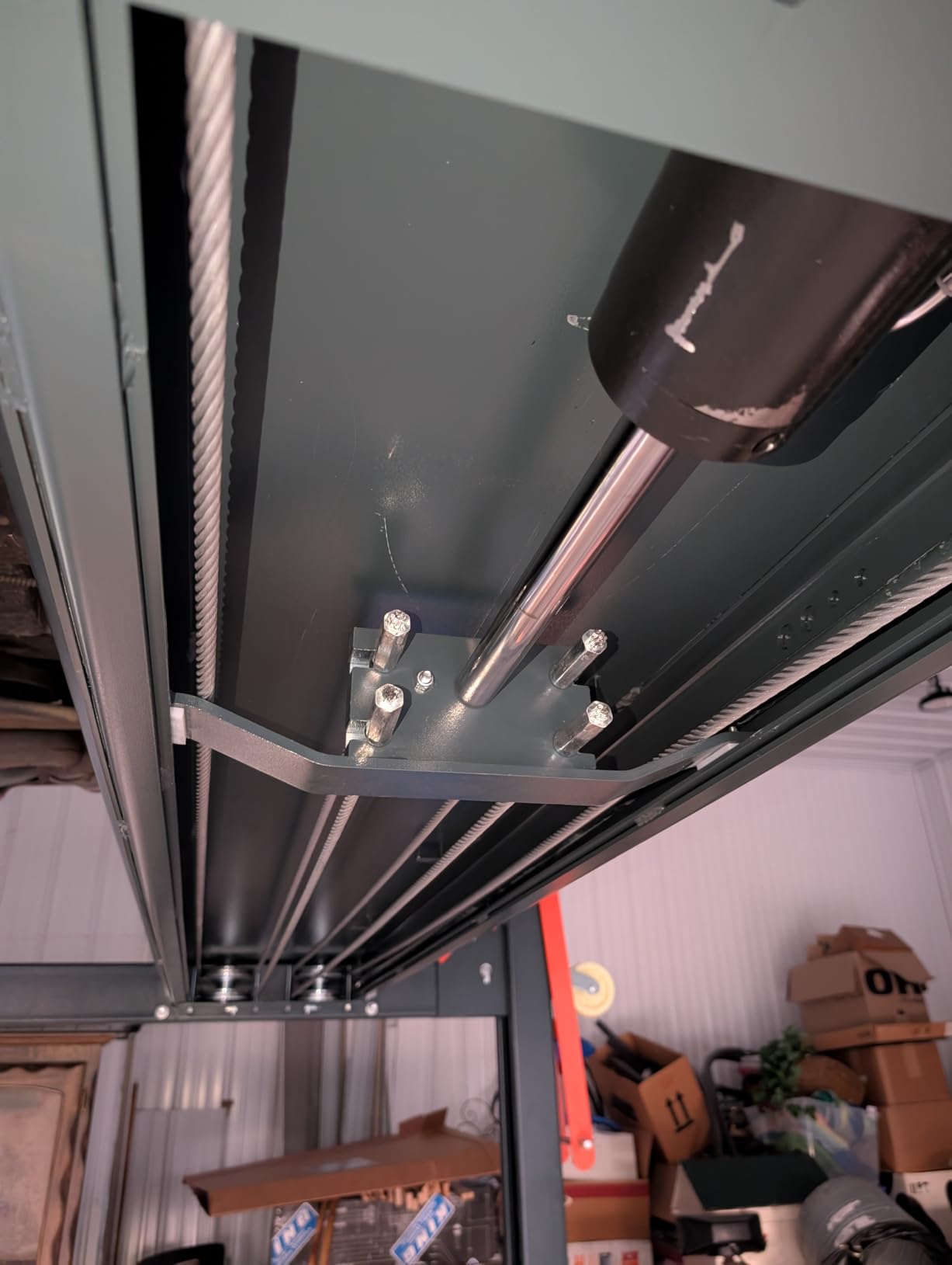 KATOOL 3.0HP 11000Lbs 4 Post Lift 4 Post Parking Service Storage Lift Lifting Height 84 Inch Extra Tall Extra Long Extra Wide 110v Four Post Parking Lift 4-Post Auto Lift Garage Lift Storage customer photo 2