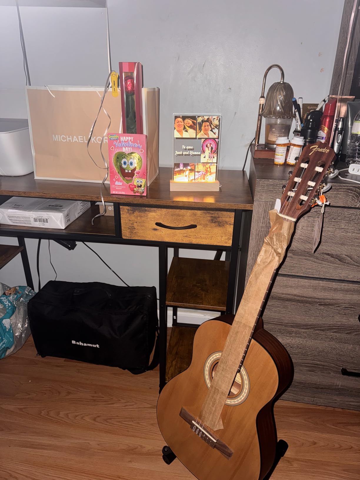 Fender FA-25N 3/4 Nylon String Acoustic Guitar, Beginner Guitar, Natural customer photo 1
