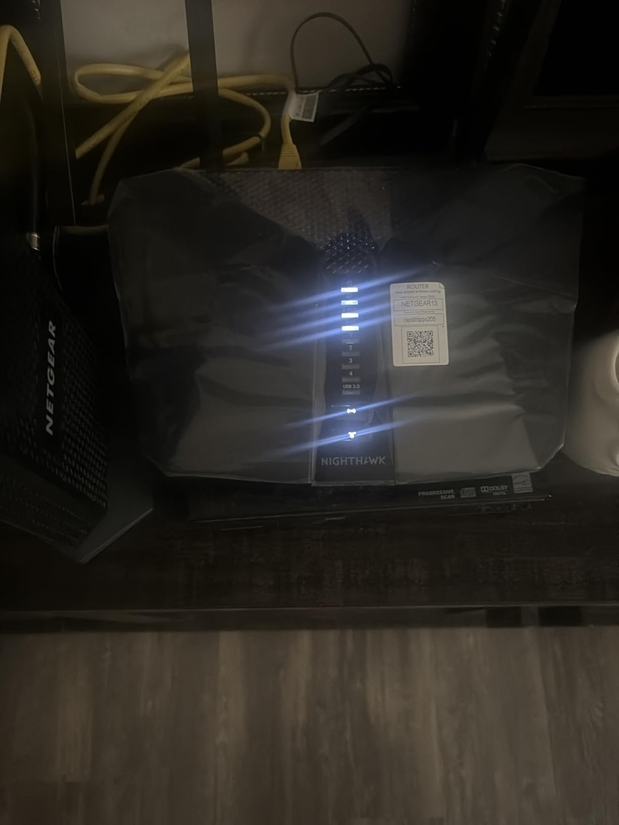 NETGEAR Nighthawk 6-Stream Dual-Band WiFi 6 Router (RAX54S) - Security Features, AX5400 Wireless Speed, Up to 5.4 Gbps, Covers up to 2,500 sq. ft., 25 Devices - 1-Year Armor Subscription Included customer photo 1