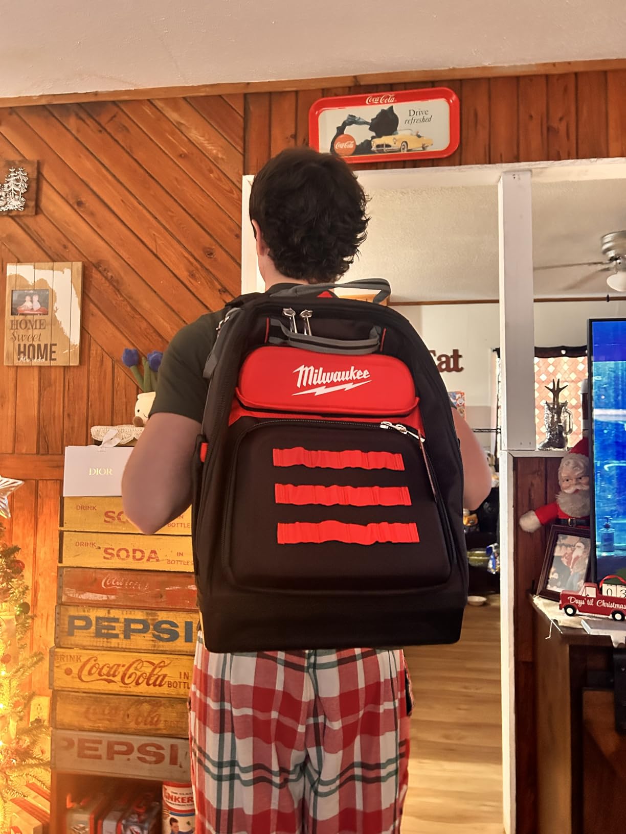 BYOGI Fits Milwaukee 48-22-8201 Ultimate Jobsite Backpack, Red, Black customer photo 2